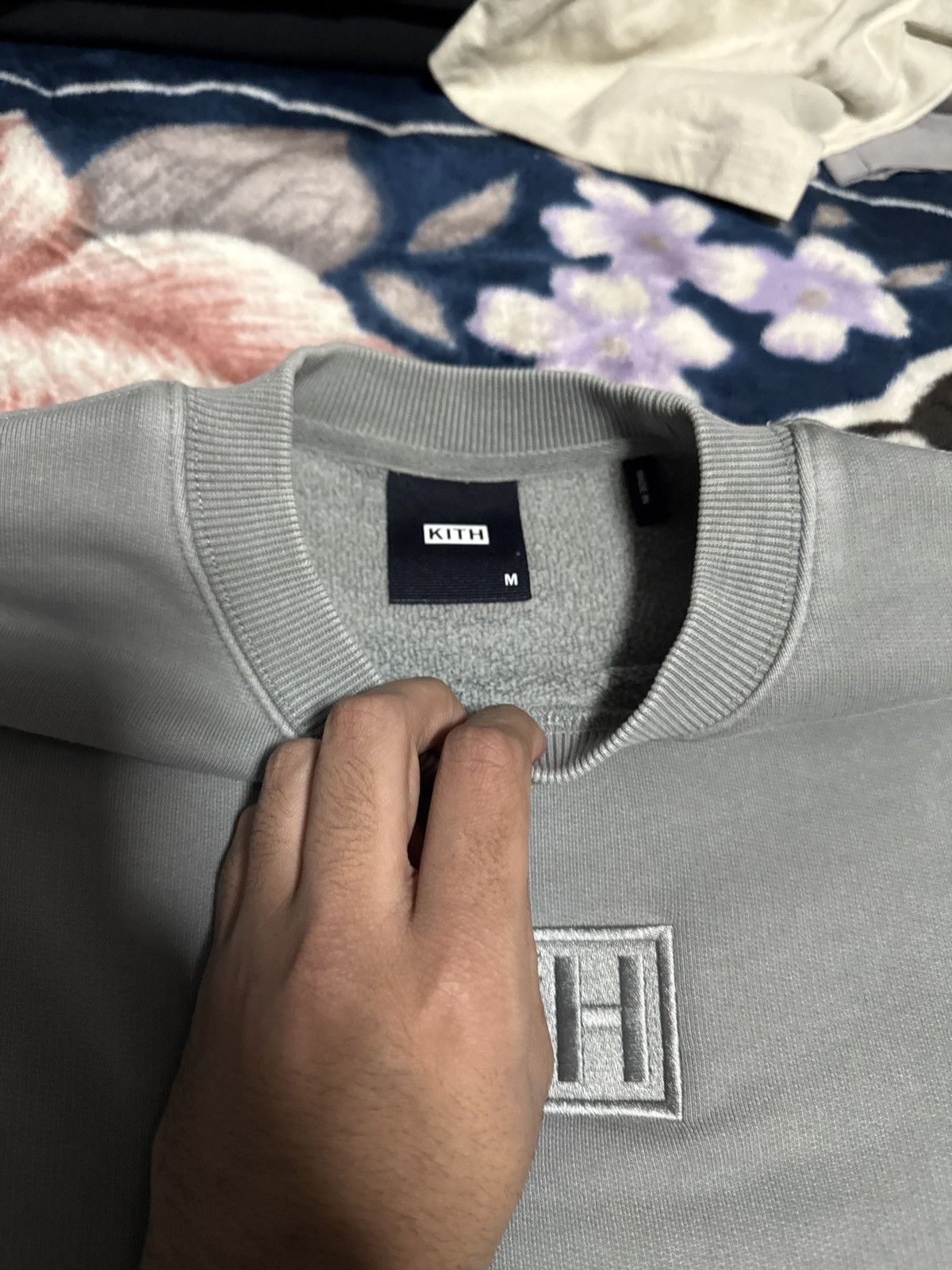Kith Kith Cyber Monday Grey Crewneck Size Medium Size US M / EU 48-50 / 2 - 6 Thumbnail