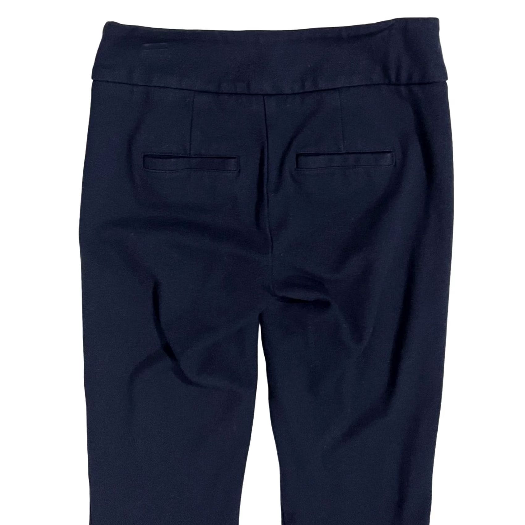 Vintage CAbi Bootcut Pants Navy Blue 0 Regular Stretch Trouser Side Zip 5312 Women Pants Size 25" / US 0 / IT 36 - 6 Thumbnail