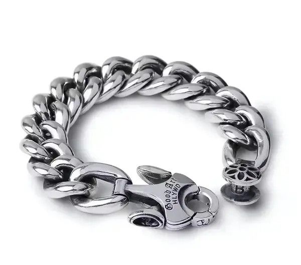 Other 20 cm Length Blossom Cuban Chain bracelet Size ONE SIZE - 3 Thumbnail