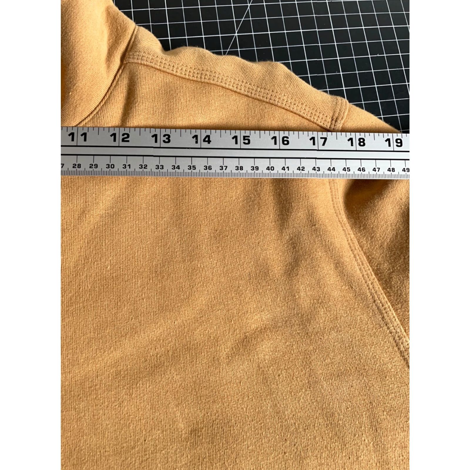 Vintage L.L. Bean Katahdin Iron Works Sherpa Lined Sweatshirt Men's Medium Tan Zip Up Size US M / EU 48-50 / 2 - 7 Thumbnail