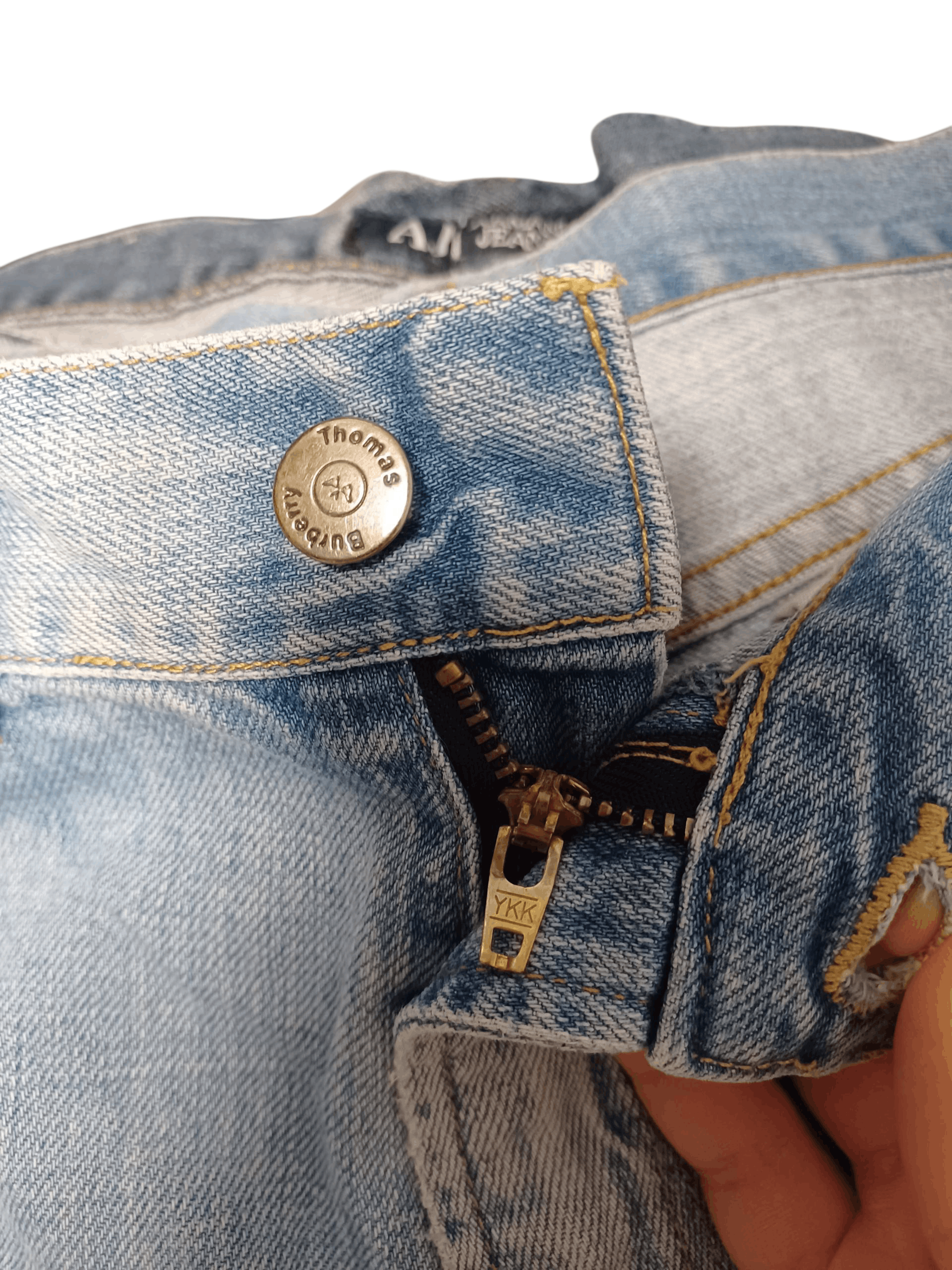 Burberry THOMAS BURBERRY VINTAGE LUXURY JEANS DENIM Size US 34 / EU 50 - 4 Thumbnail