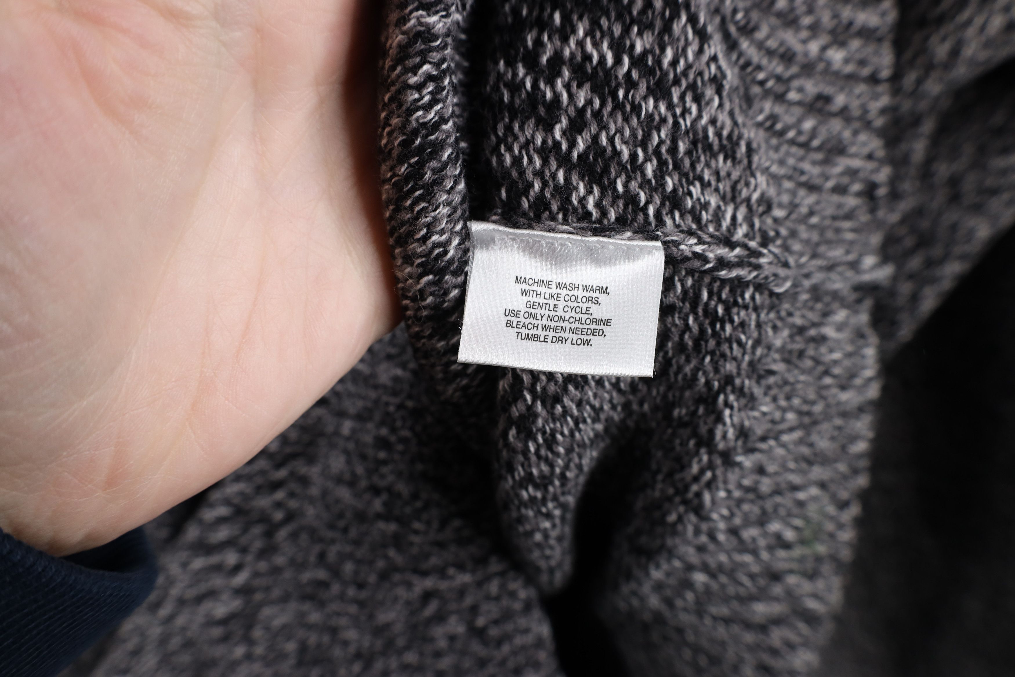 Vintage Vintage 90s Streetwear Heavyweight Crewneck Sweater Gray Size US XL / EU 56 / 4 - 6 Thumbnail