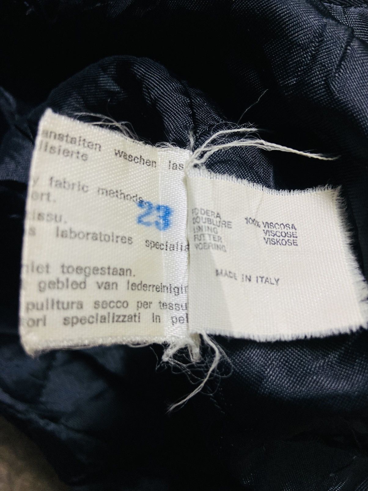Ermenegildo Zegna Ermenegildo Zegna Leather Bomber Jacket (Made in Italy) Size US L / EU 52-54 / 3 - 17 Thumbnail