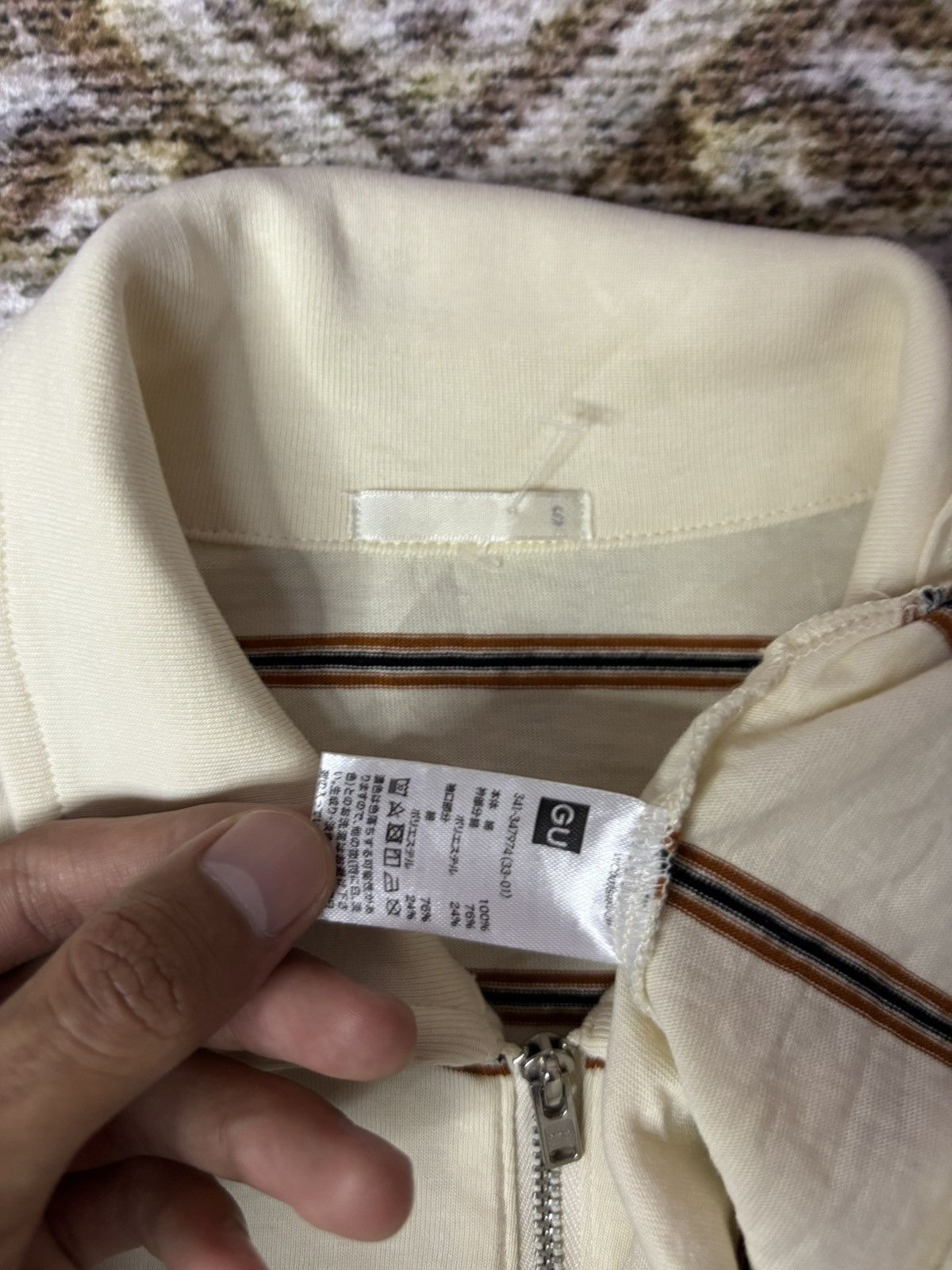 GU GU Basics Halfzipper Polos Tshirt Size US S / EU 44-46 / 1 - 4 Thumbnail