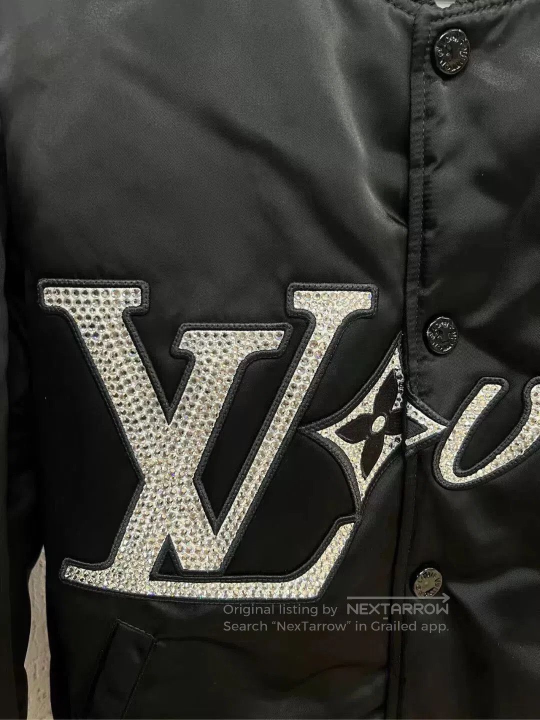 Louis Vuitton lv collaboration diamond baseball jacket. Size US L / EU 52-54 / 3 - 3 Thumbnail
