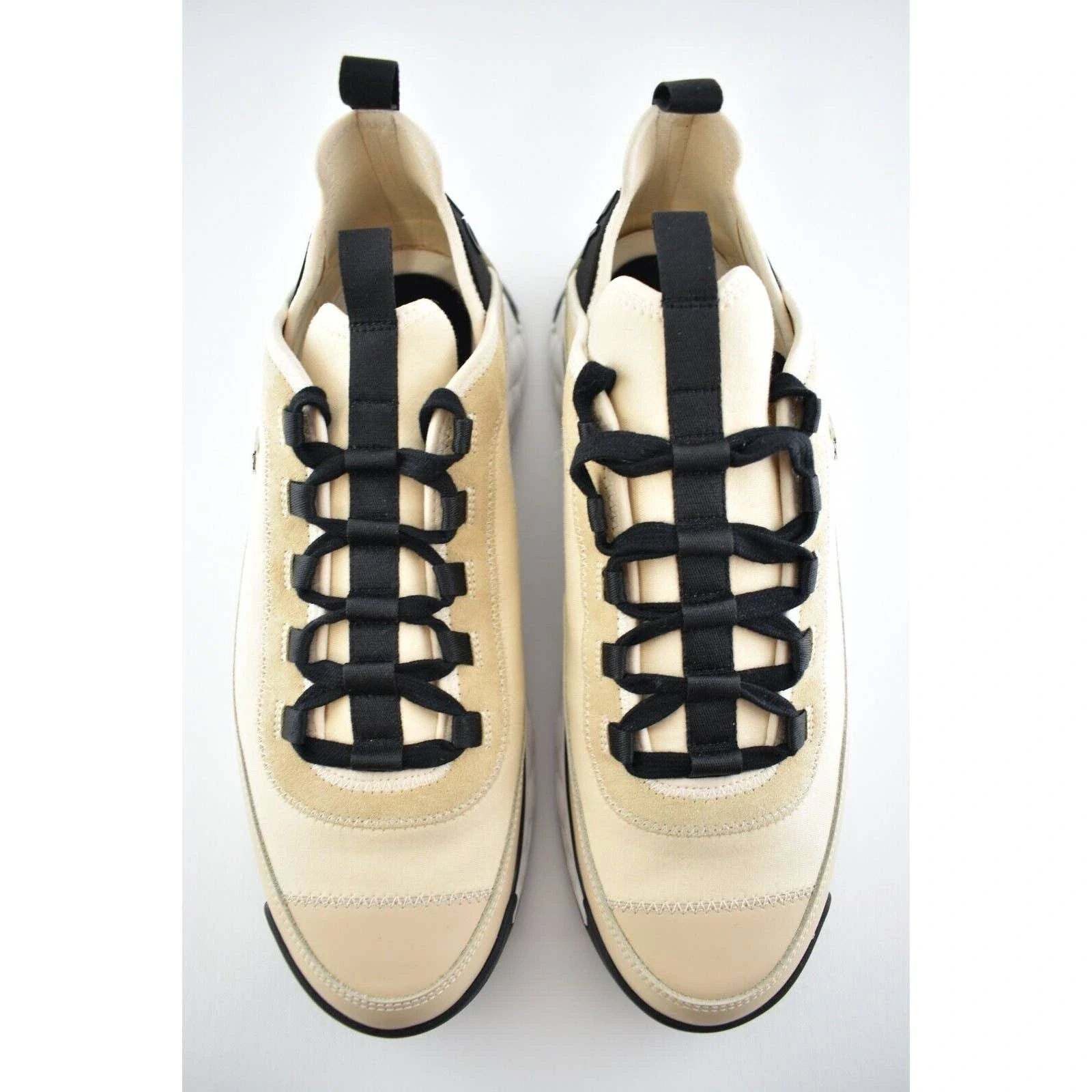 Chanel Chanel CC Logo Lace Up Low Top Trainer Sneaker 44 11 Size US 11 / EU 44 - 6 Thumbnail