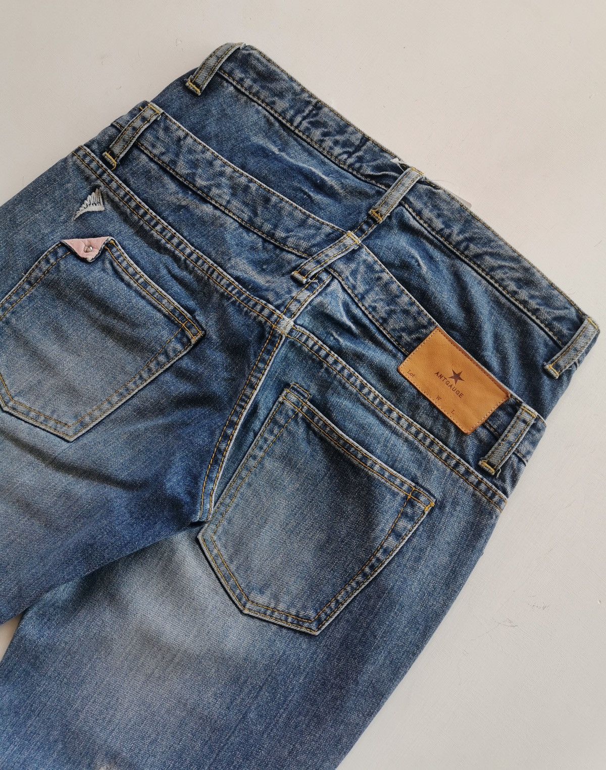 Japanese Brand Antgauge Japan Double Waist Denim Jeans Size US 28 / EU 44 - 5 Thumbnail