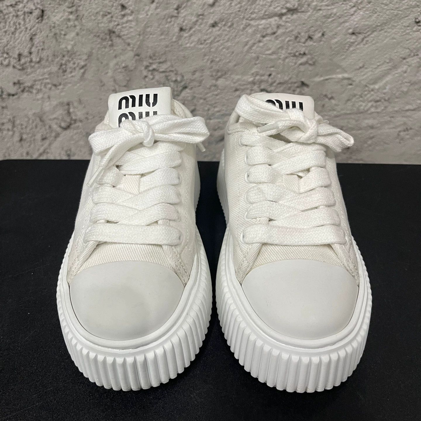 Miu Miu MIUMIU Cookie Sneakers 34.5 Size US 4.5 / IT 34.5 - 6 Thumbnail