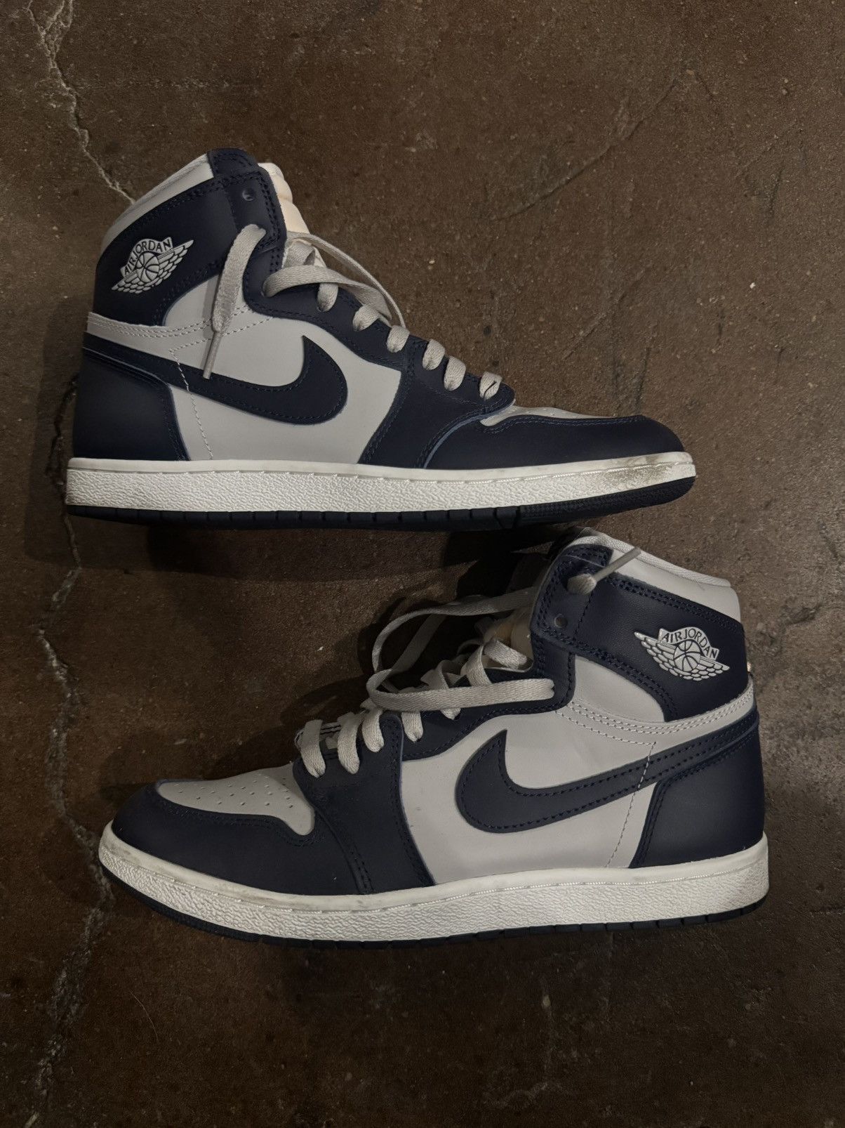 Jordan Brand × Nike Jordan 1 Hi 85 Georgetown Size US 10 / EU 43 - 2 Thumbnail