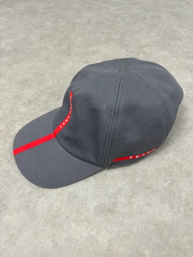 Prada Prada Luna Rossa Grey Pirelli Racing Cap Size ONE SIZE - 5 Thumbnail