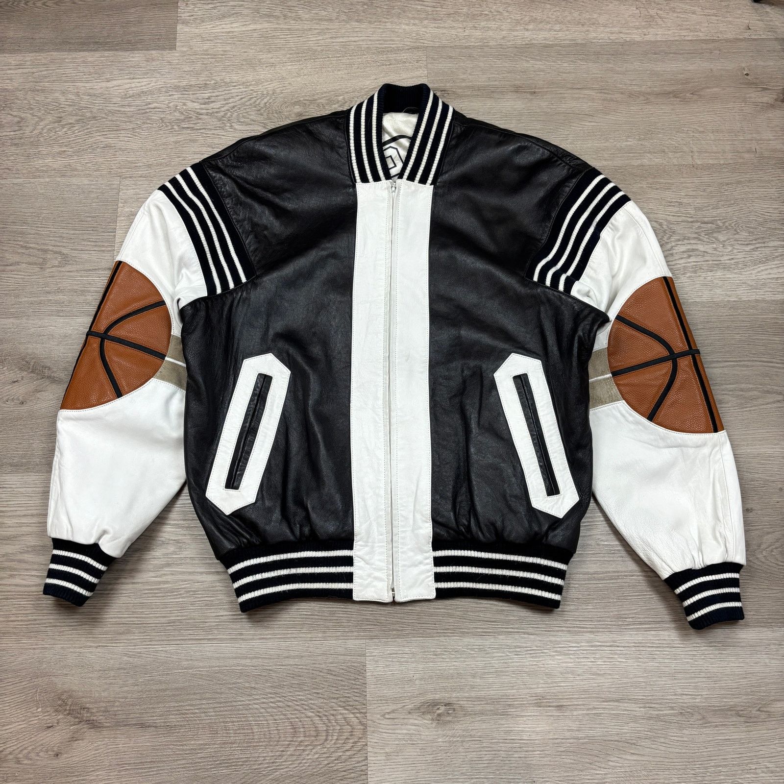 Hobo × Michael Hoban × Vintage VTG Michael Hoban Hobo Wear North Beach Leather Jacket 46 Size US XXL / EU 58 / 5 - 2 Thumbnail