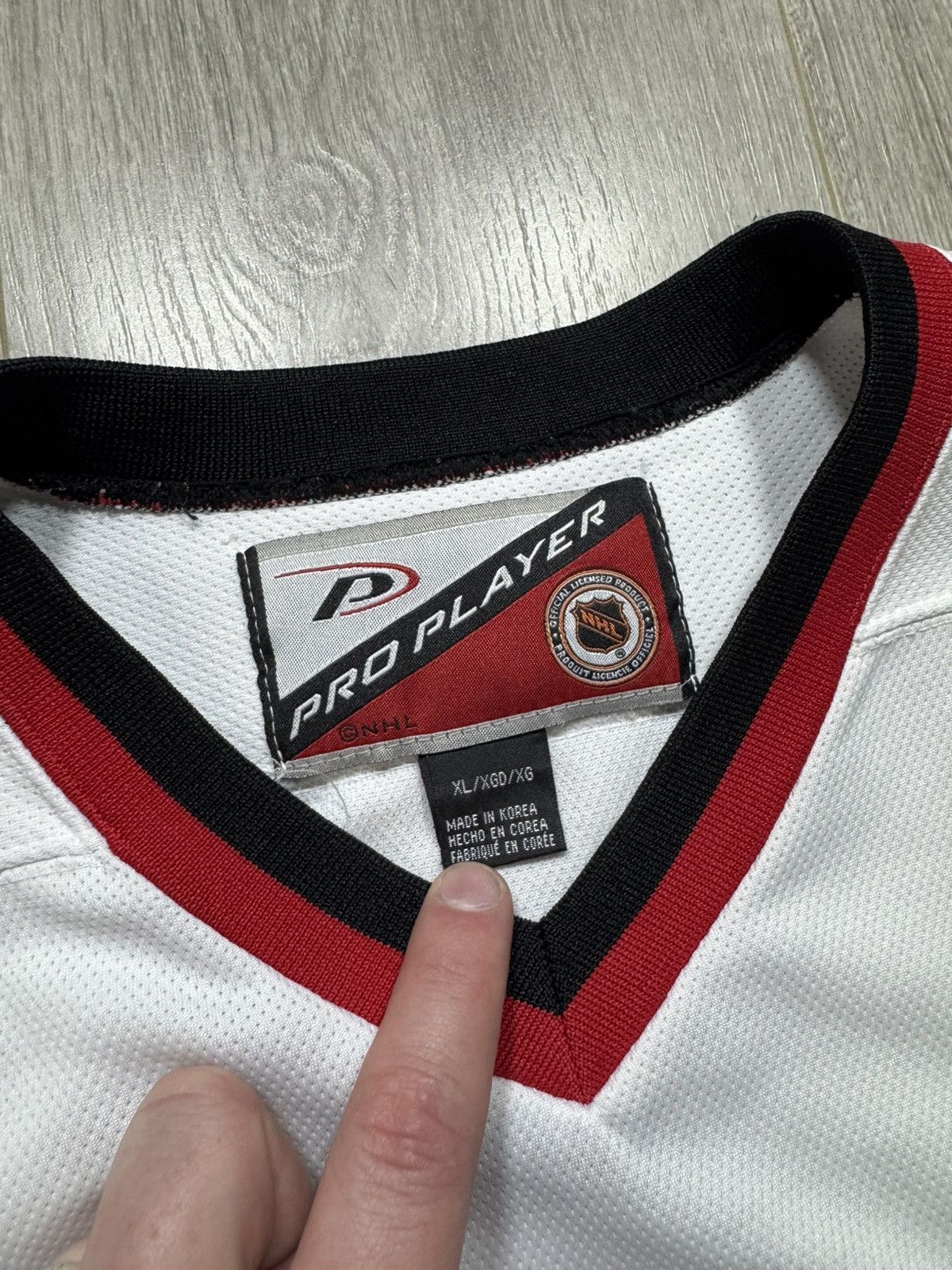 Pro Player Vintage Ottawa Senators Jersey Mens XL White Pro Player Size US XL / EU 56 / 4 - 6 Thumbnail