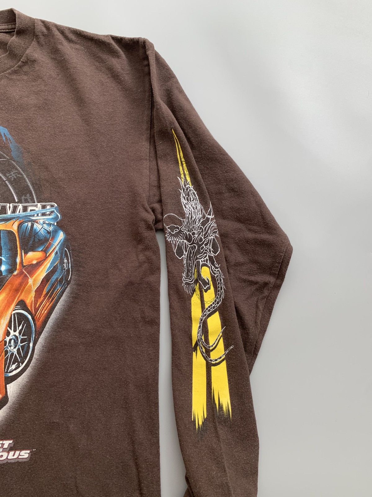 Universal Studios Vintage 2000s The Fast And The Furious Movie Long Sleeve Size US S / EU 44-46 / 1 - 9 Thumbnail