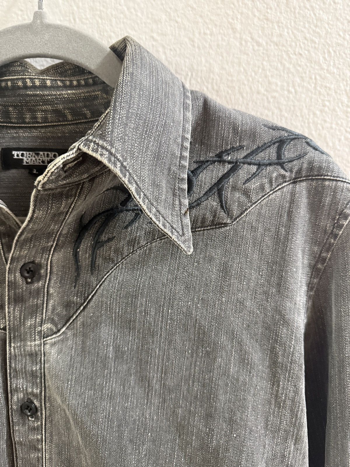Tornado Mart Tornado Mart Tribal Western button up Size US L / EU 52-54 / 3 - 3 Thumbnail