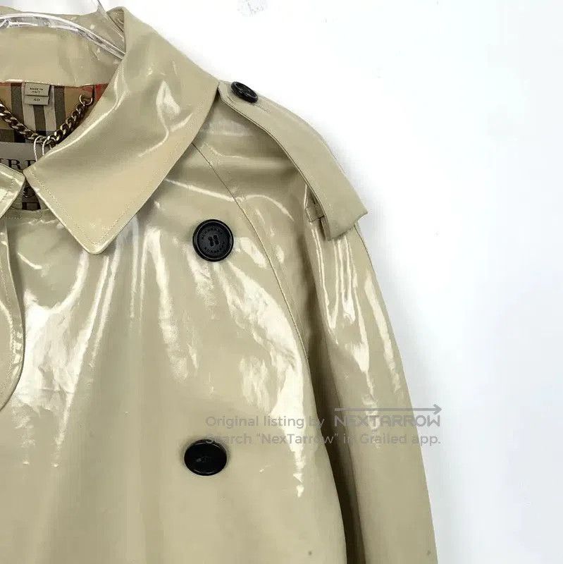 Burberry Burberry Brown Cotton Womens Trench Coat. Size L / US 10 / IT 46 - 3 Thumbnail