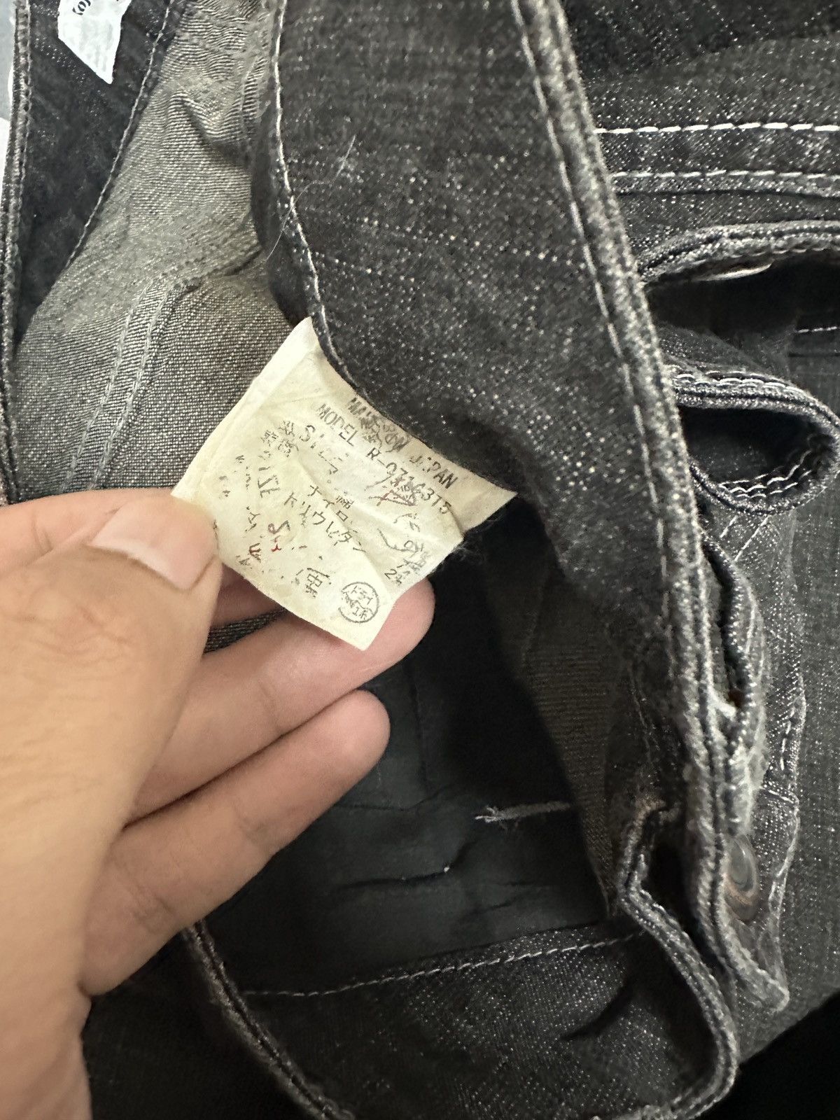 Japanese Brand × Yohji Yamamoto KOJI TACHIYAMA Flare Jeans Size US 29 - 12 Thumbnail
