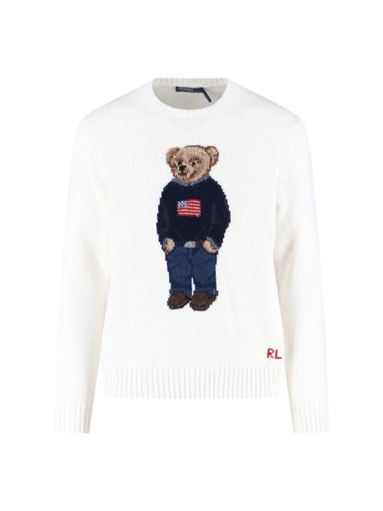 Polo Ralph Lauren POLO RALPH LAUREN Men Sweater 710 977415 001 White Size US XL / EU 56 / 4 - 1 Thumbnail