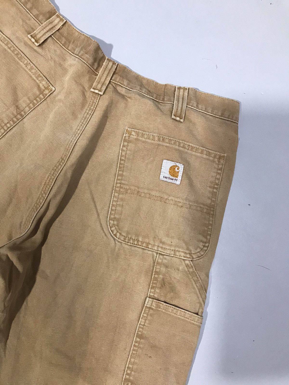 Carhartt Vintage Carhartt faded double knee workwear Size US 34 / EU 50 - 11 Thumbnail