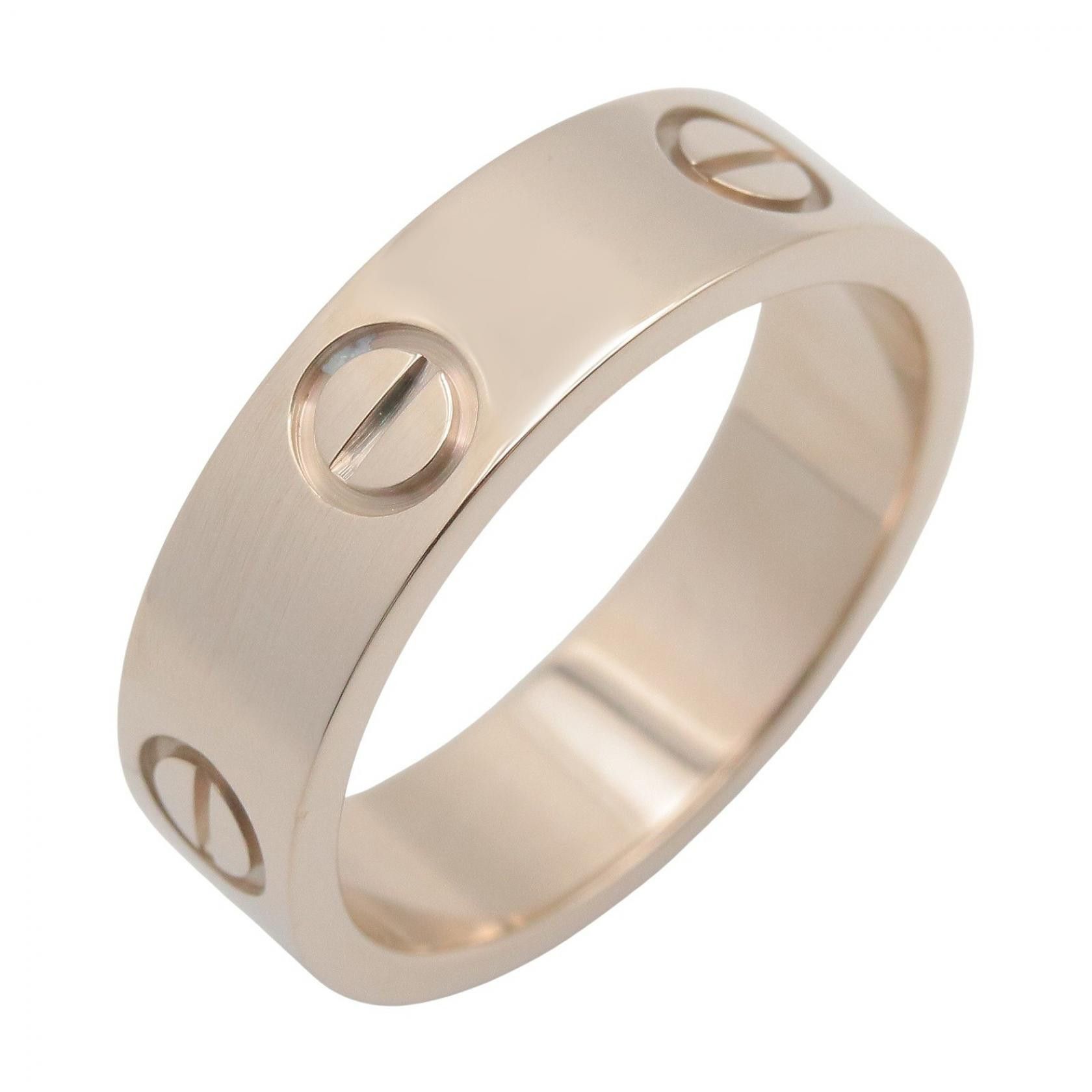 Cartier Cartier Cartier Love Au750 White Gold Ring Size 54 Precious Metal Ring B4084700 DUTY FREE for USA Size ONE SIZE - 1 Thumbnail