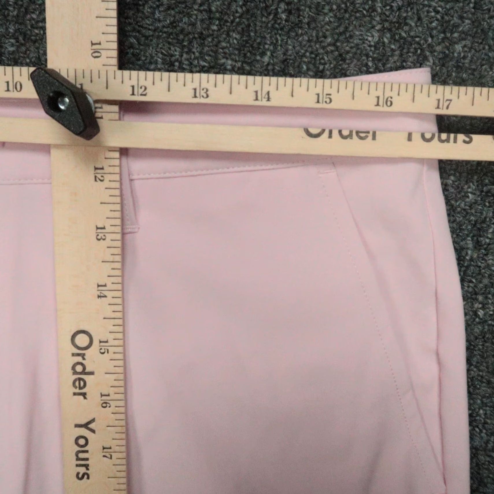 Vintage Criquet Shorts Mens 33 Pink Anytime Performance Lightweight Chino Stretch NWT Size US 33 - 7 Thumbnail