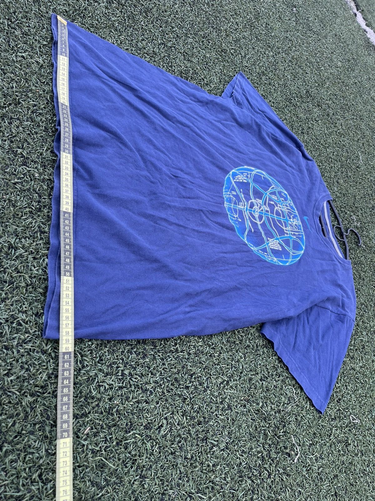 Nike Nike Globe Graphic Tee Blue XL Streetwear Size US XL / EU 56 / 4 - 10 Thumbnail