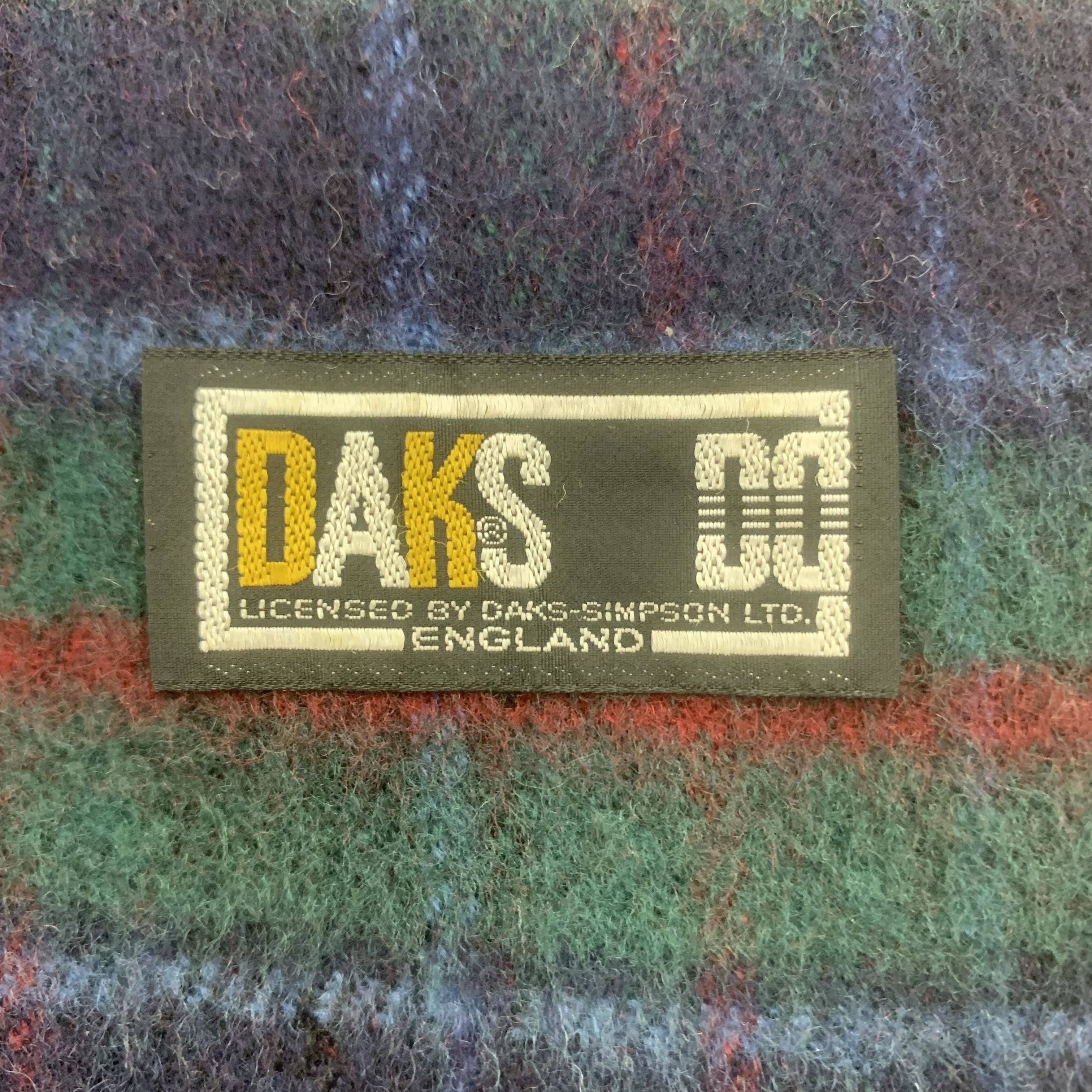 DAKS DAKS Scarf Wool Muffler Neck Wrap BL9241 Size ONE SIZE - 5 Thumbnail
