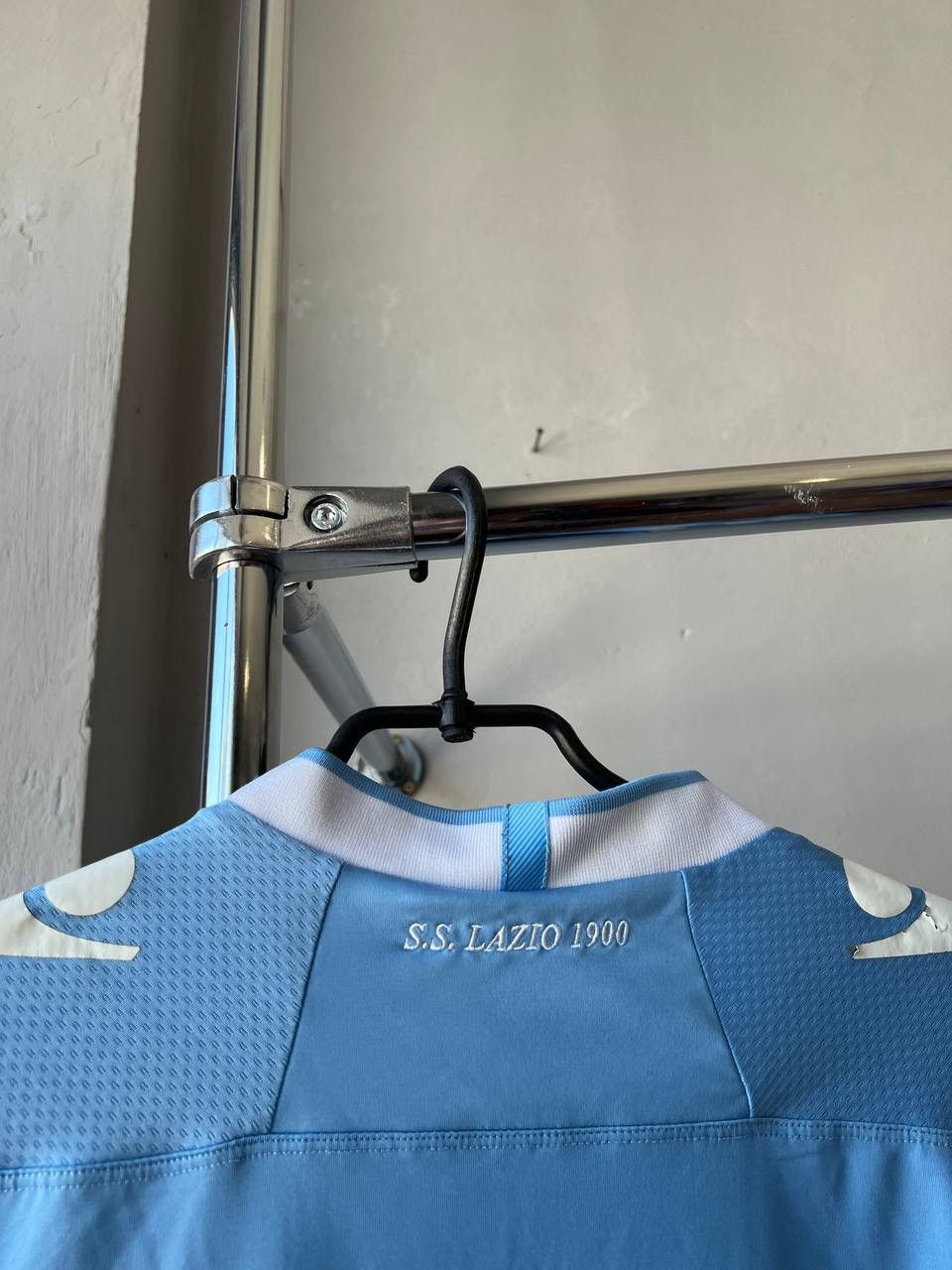 Macron 2013/14 SS LAZIO HOME SOCCER JERSEY FOOTBALL SHIRT SIZE M Size US M / EU 48-50 / 2 - 14 Thumbnail
