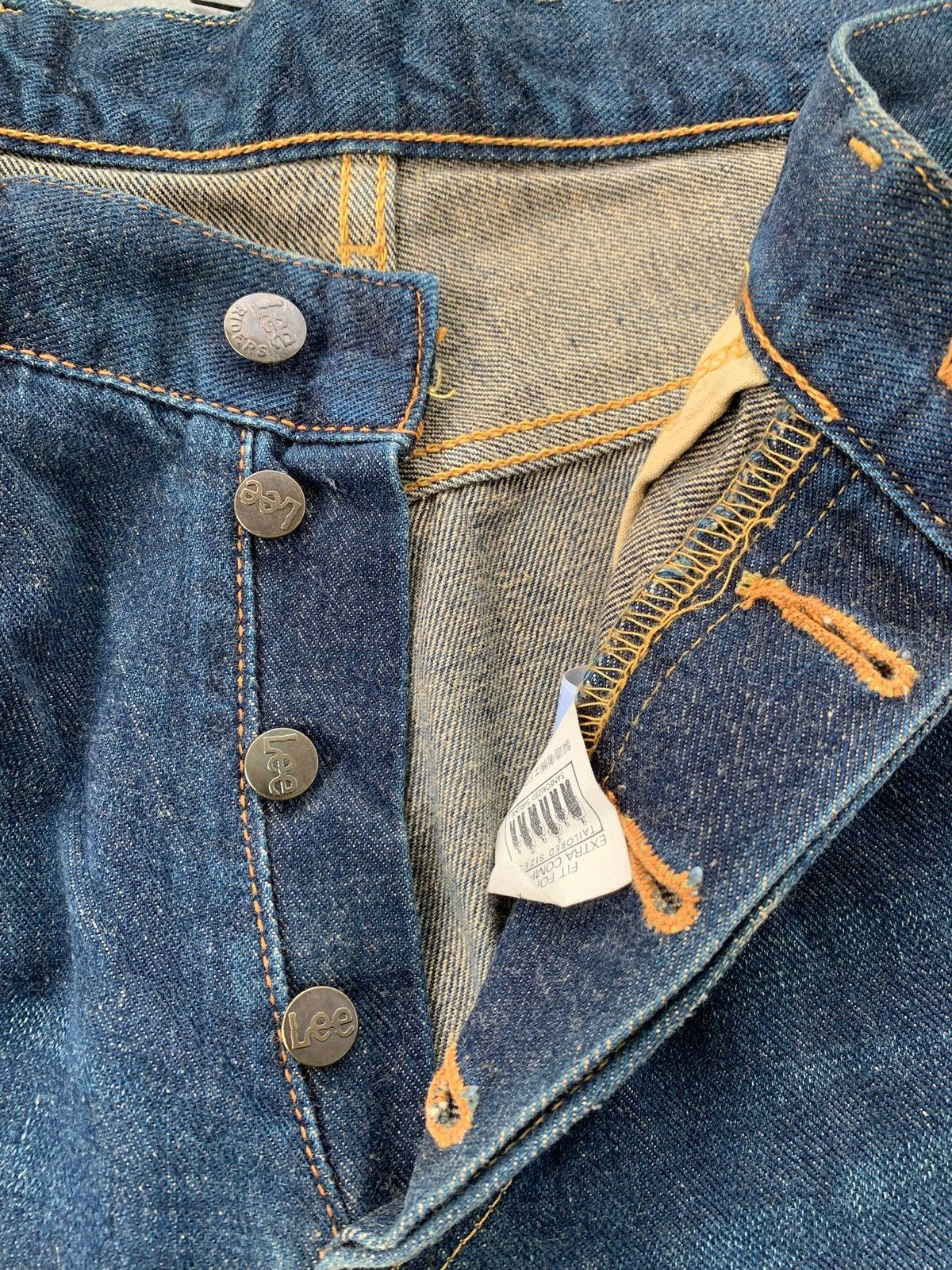 Lee Vintage Lee Riders Half Selvedge Denim Size US 32 / EU 48 - 5 Thumbnail