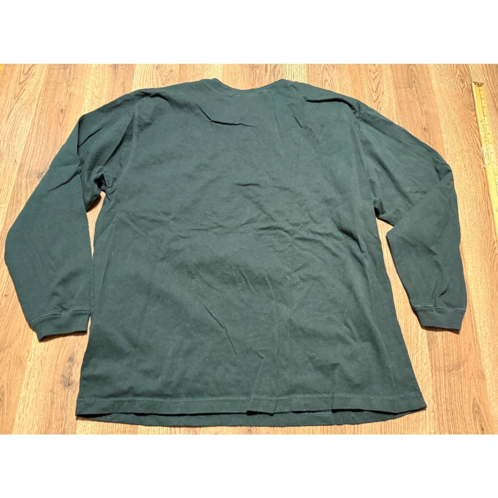 Basic Editions Basic Editions Shirt Men 2X Green Long Sleeve 1/4 Buttons T-Shirt Size US XXL / EU 58 / 5 - 2 Thumbnail