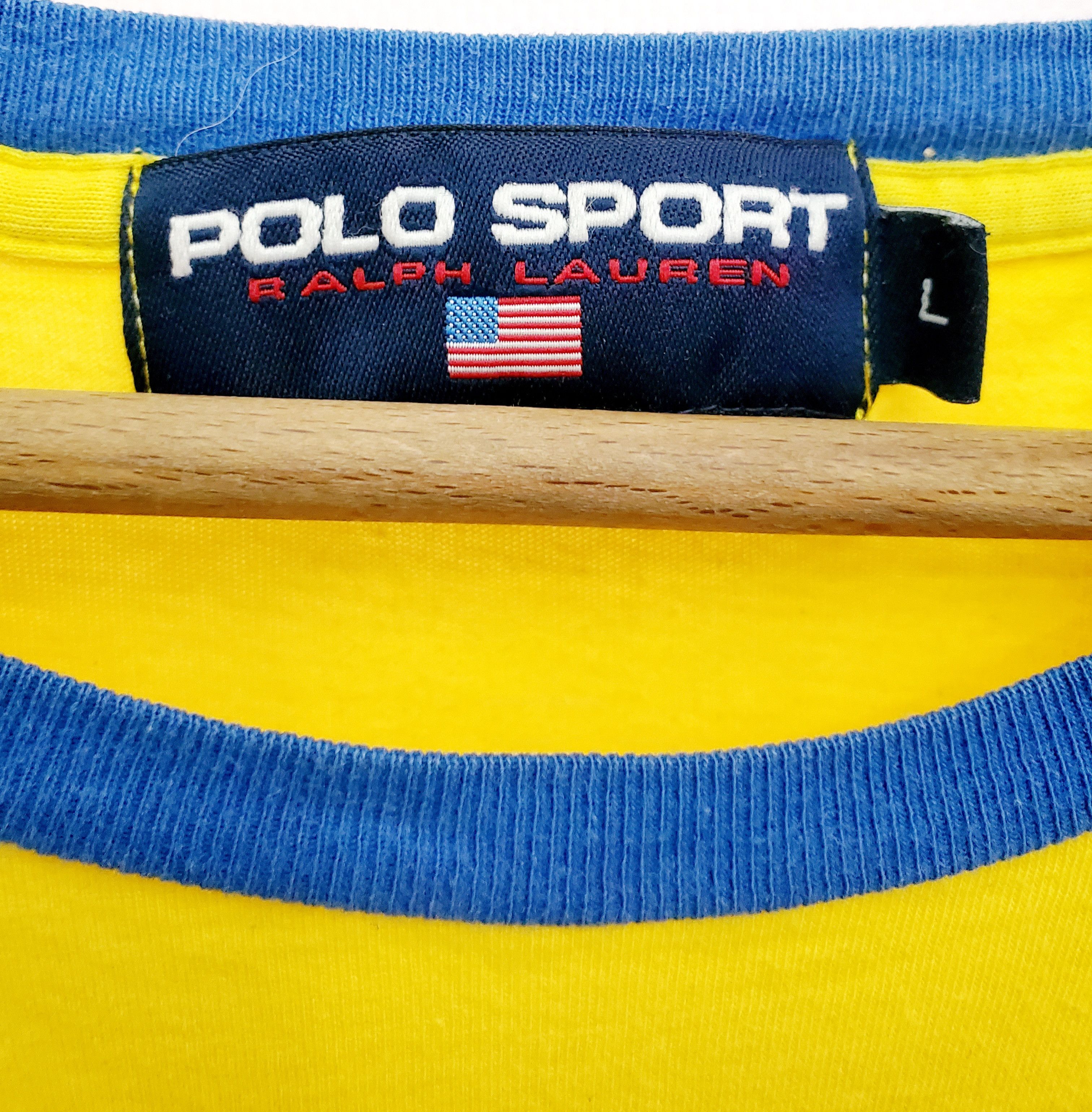 Japanese Brand × Polo Ralph Lauren Men’s T Shirt Polo Sport Ralph Lauren USA Y2K Size US XL / EU 56 / 4 - 3 Thumbnail