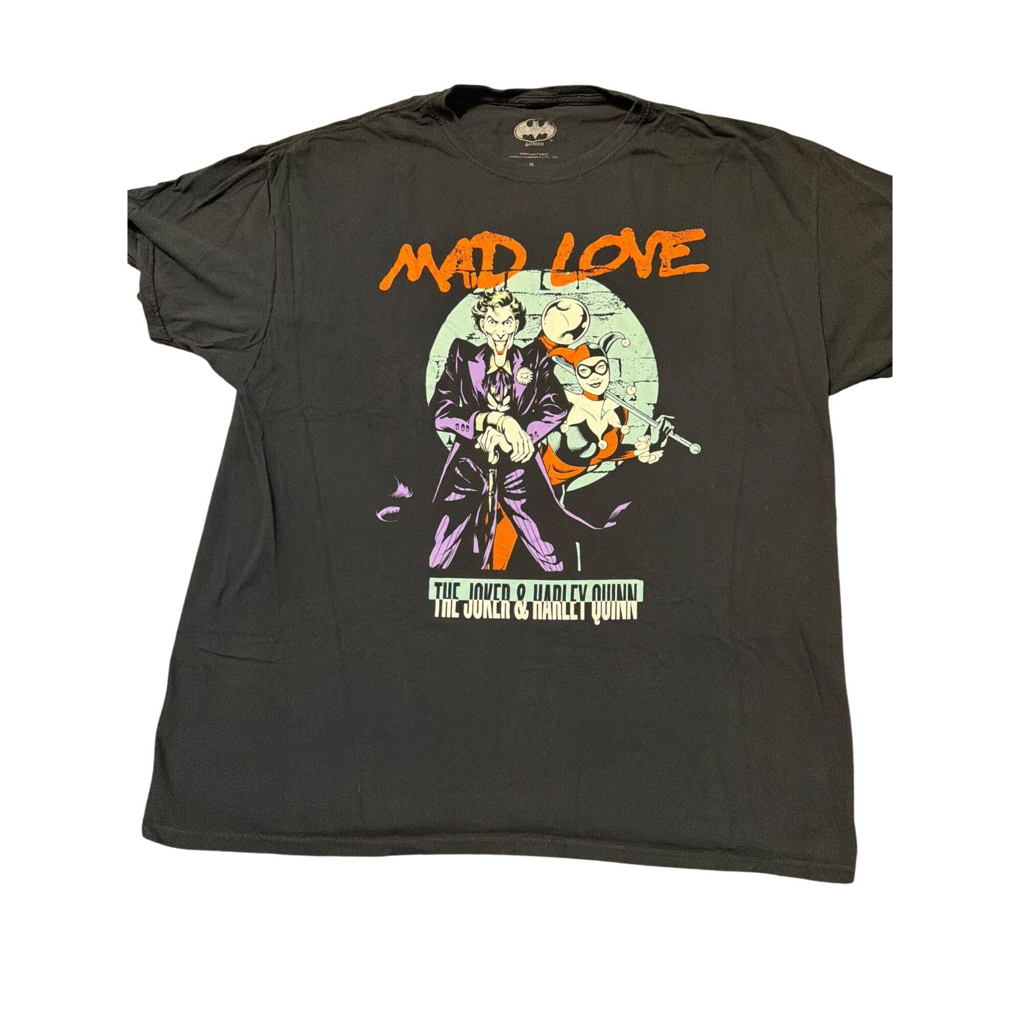 Other Mad Love Joker Harley Quinn Graphic T Shirt Batman DC Comics Size US XL / EU 56 / 4 - 1 Thumbnail