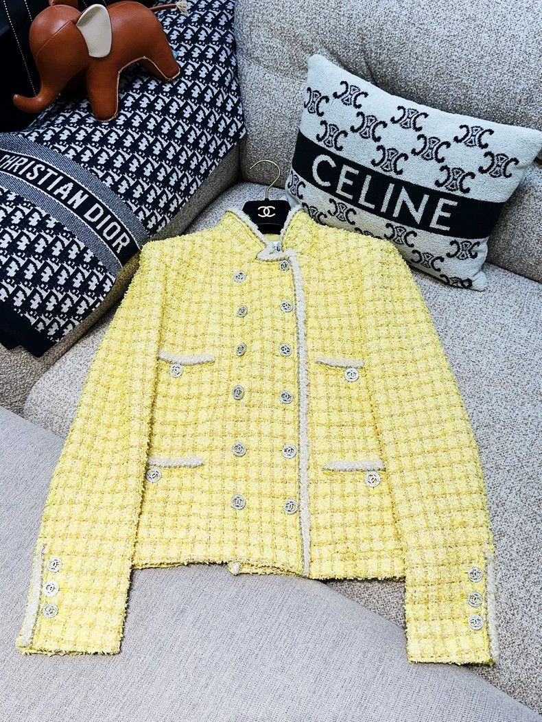 Chanel Chanel 20P spring and summer preview yellow plaid four-poc Size XS / US 0-2 / IT 36-38 - 1 Thumbnail