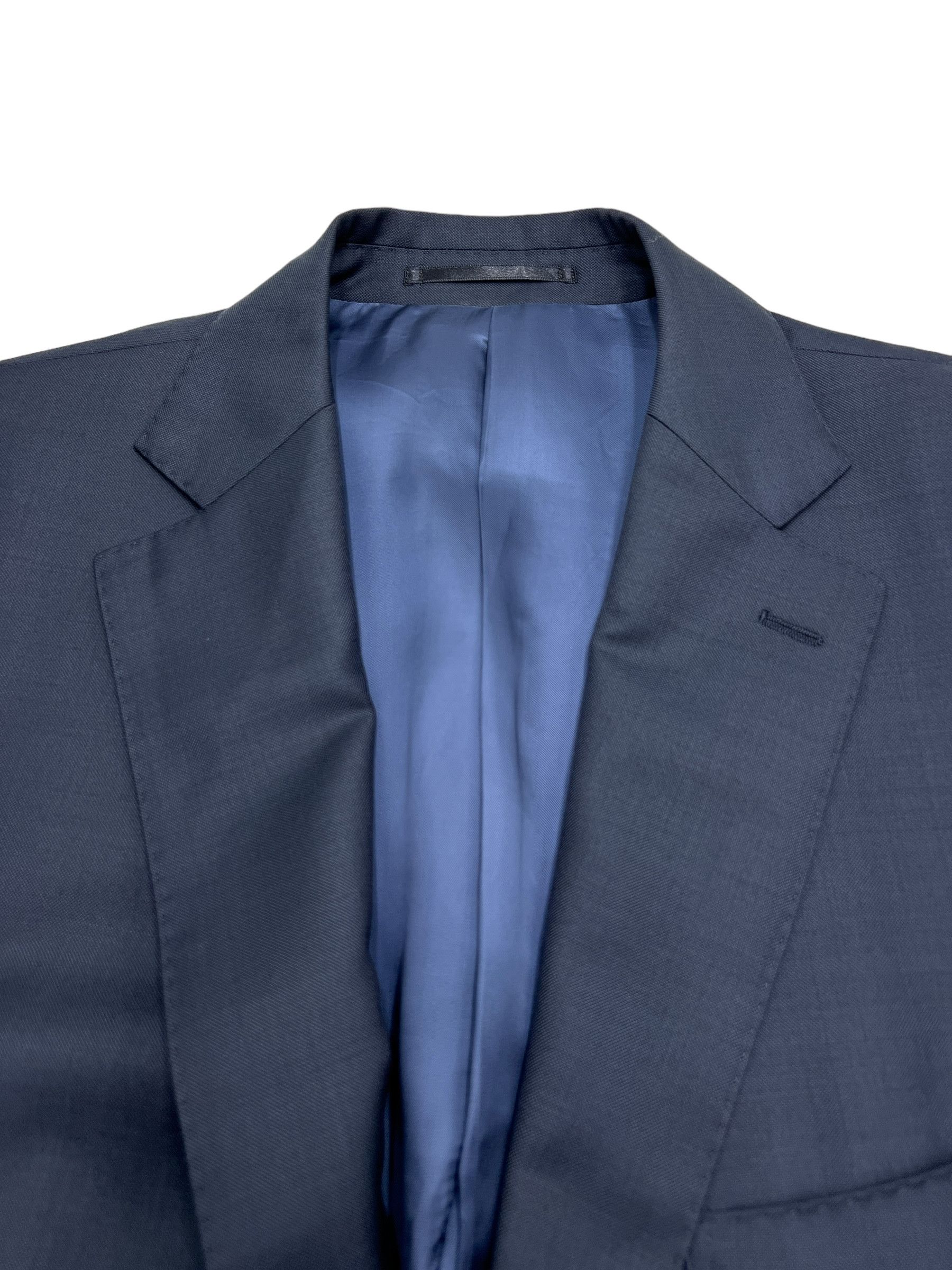 Suitsupply Lazio Wool Formal Blazer Waistcoat Suit EU:56; UK/US:46R Size 46R - 8 Thumbnail