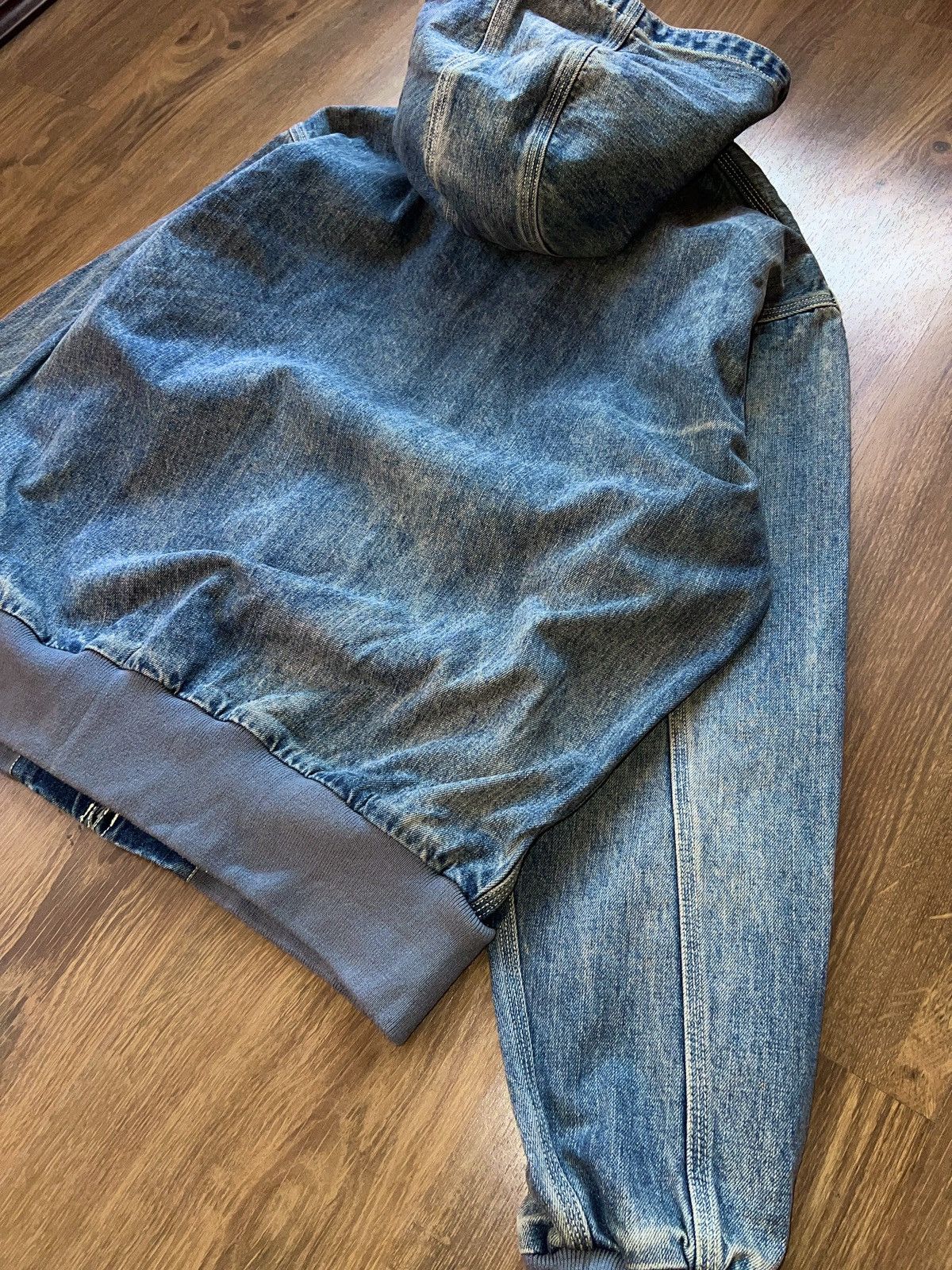 Carhartt Rare Carhartt OG Active Jacket (Denim) Size US XL / EU 56 / 4 - 8 Thumbnail