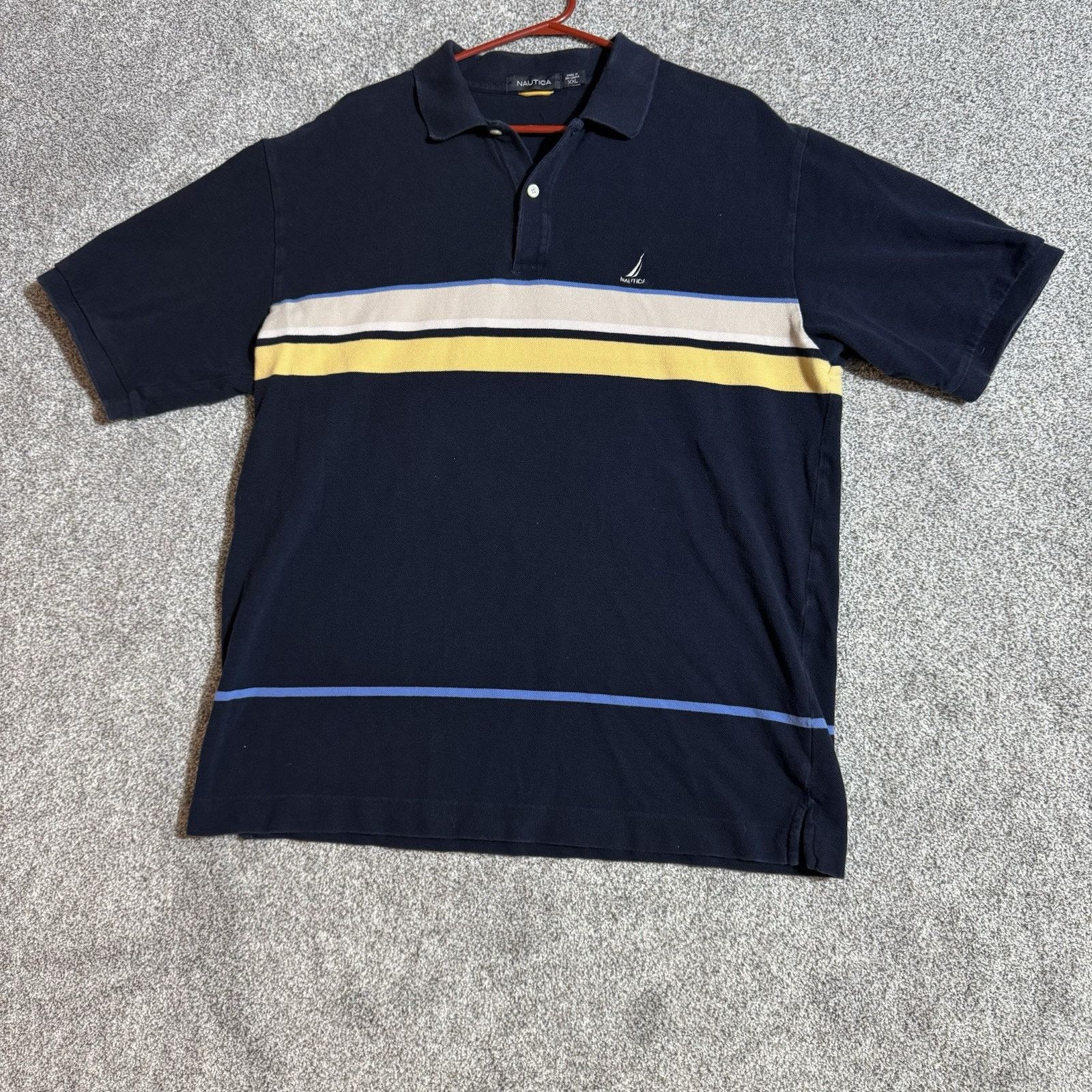 Nautica Nautica Polo Shirt Mens XXL Preppy Streetwear Retro Nautical Size US XXL / EU 58 / 5 - 1 Thumbnail