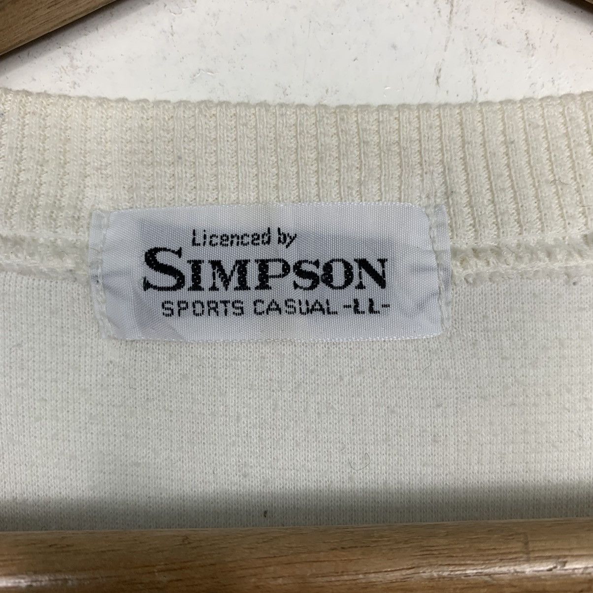 Japanese Brand Simpson Sport Crewneck Sweatshirt Size US L / EU 52-54 / 3 - 11 Thumbnail