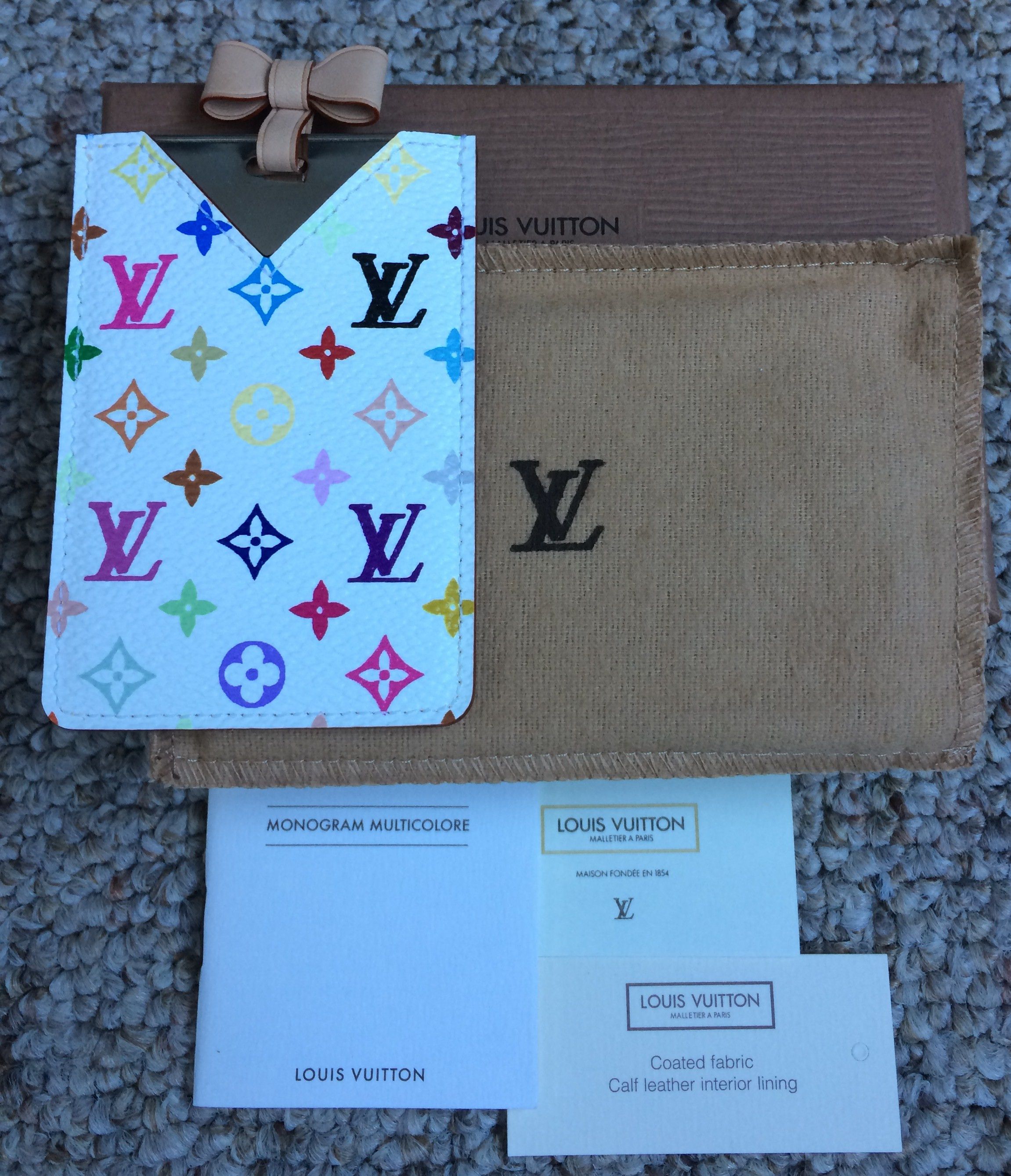 Louis Vuitton × Takashi Murakami NEW S/S 2003 Louis Vuitton x Murakami Monogram Card Holder Size ONE SIZE - 2 Thumbnail
