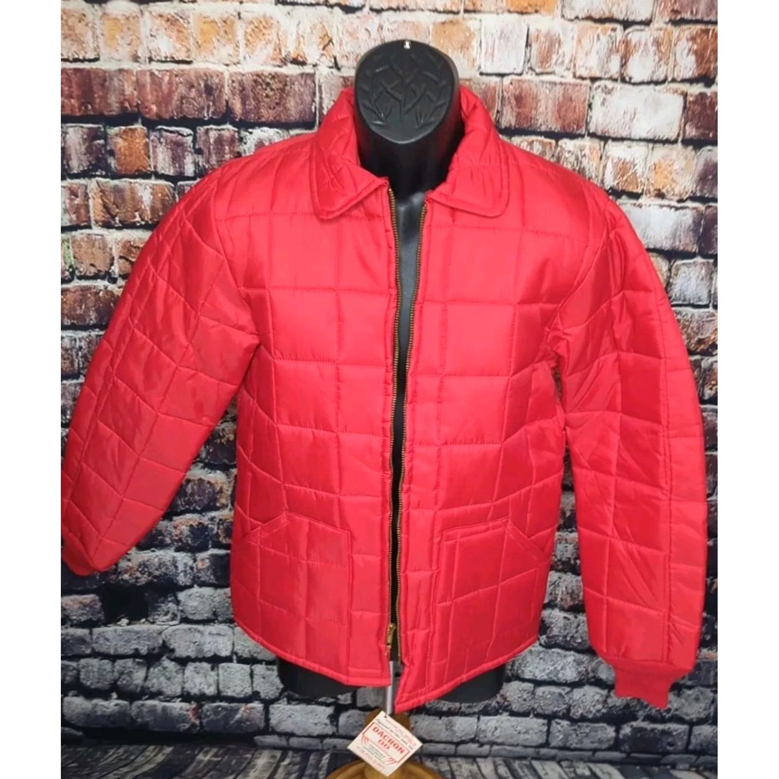 Twins VINTAGE 70s Thermal Twins Samco Dacron 88 Quilted Jacket Mens Small Ski Coat Size US S / EU 44-46 / 1 - 3 Thumbnail