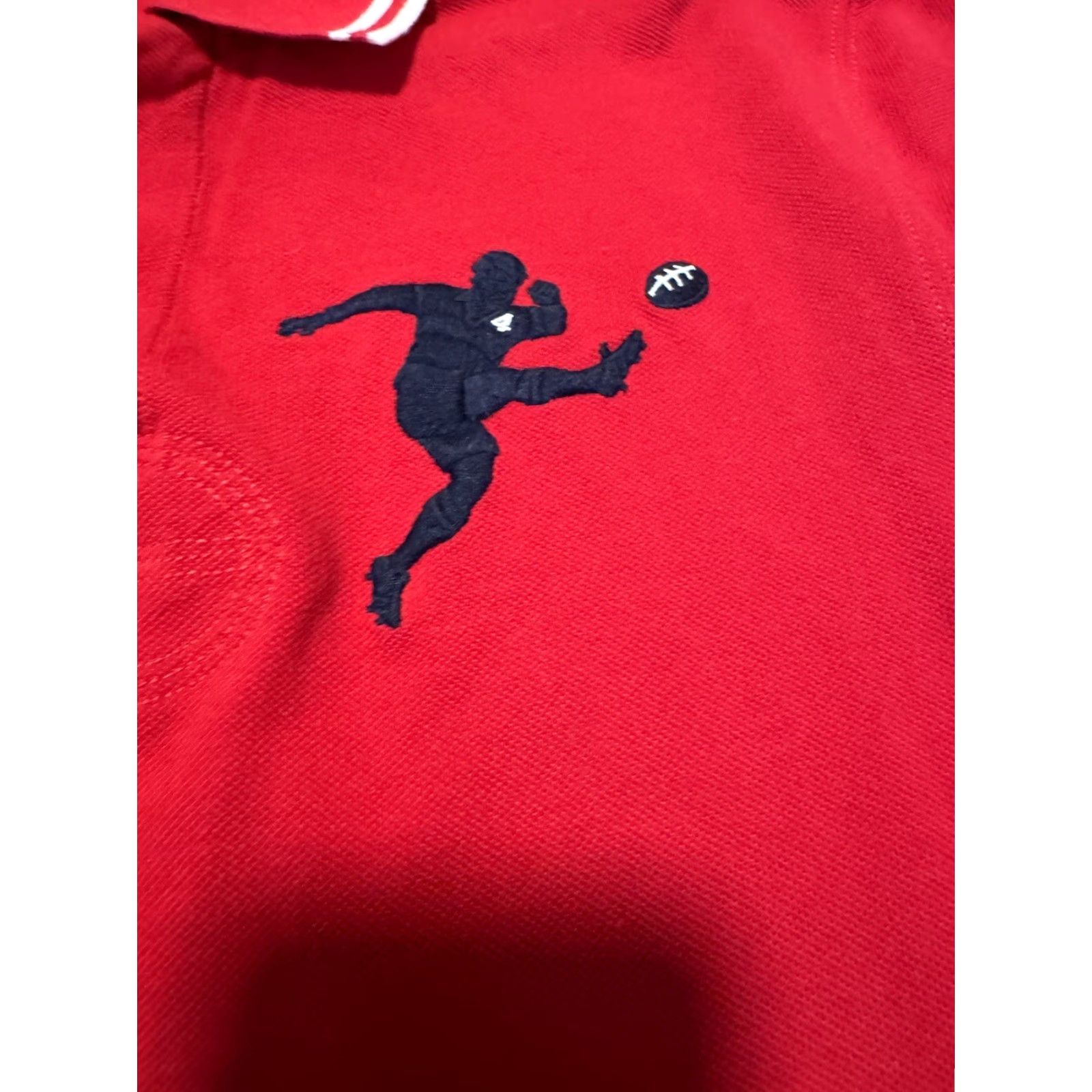 Ralph Lauren VINTAGE Ralph Lauren Rugby Shirt Mens XL Red Long Sleeve Embroidered Collared Button-Up Classic 90s Size US XL / EU 56 / 4 - 7 Thumbnail