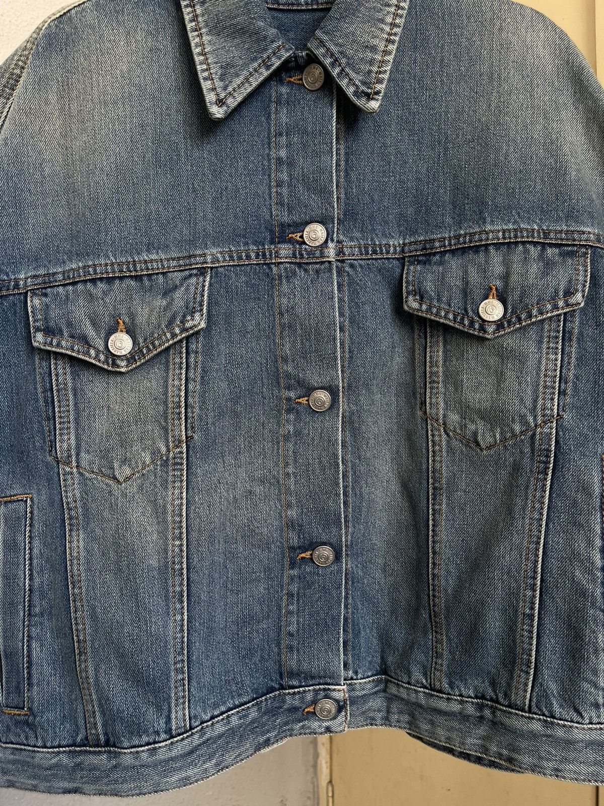 Maison Margiela MM6 Maison Margiela Oversized Type 3 Denim Jacket Boxy Size US S / EU 44-46 / 1 - 4 Thumbnail