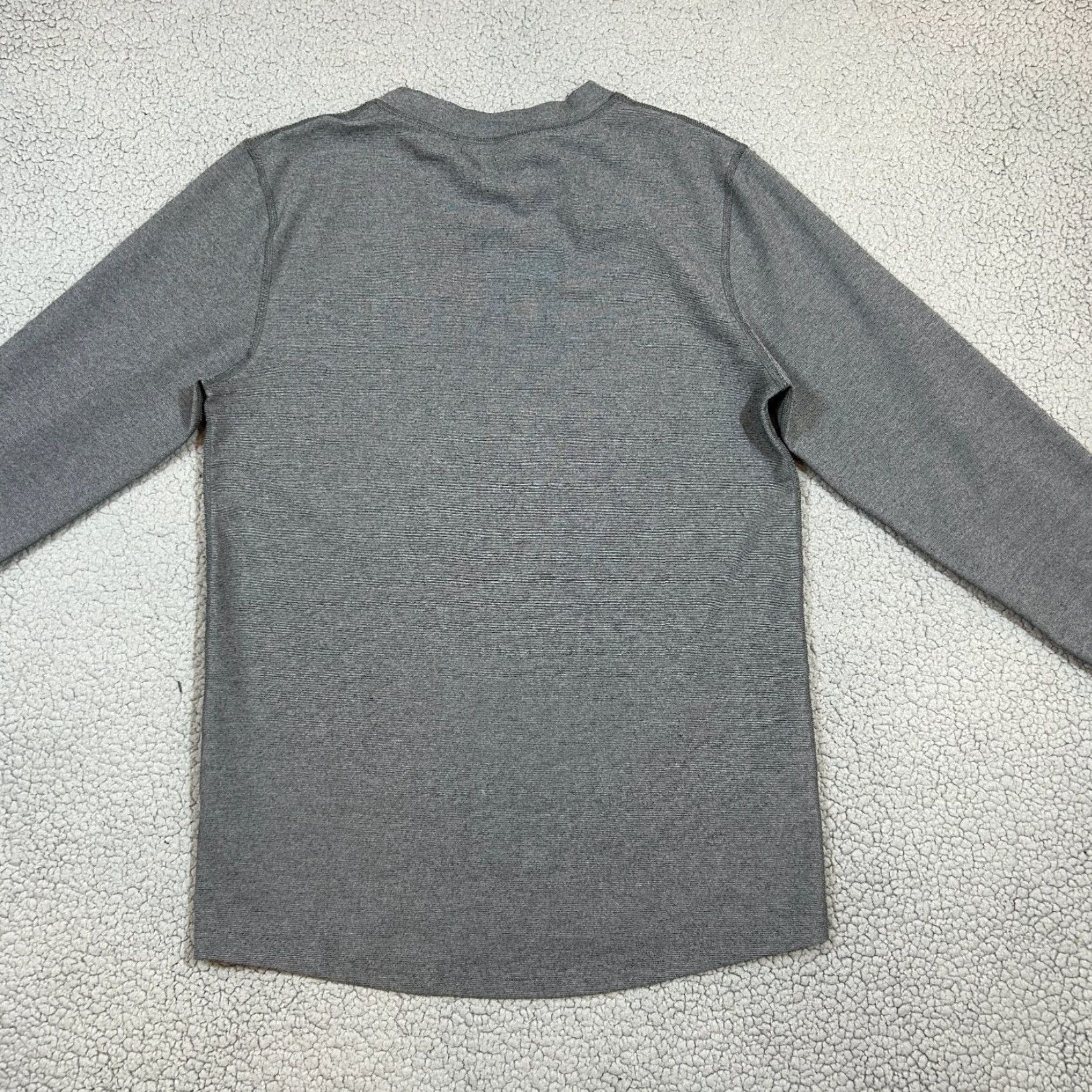 Vintage Omni-Wool T-Shirt Men's Large Gray Long Sleeve Merino Blend Stretch Size US L / EU 52-54 / 3 - 5 Thumbnail