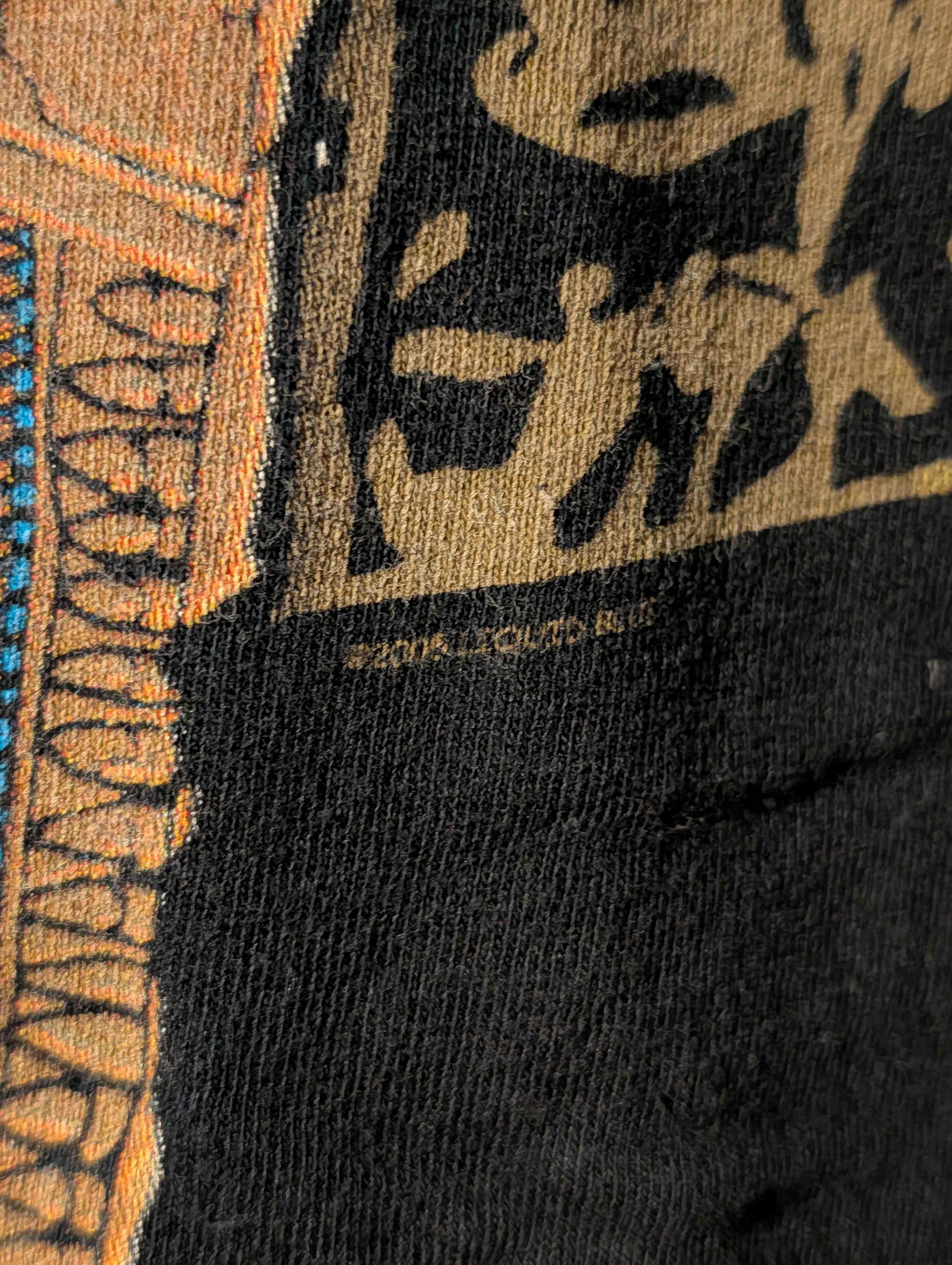 Liquid Blue Vintage 2005 Egypt Skeleton All Over Print Gothic T-Shirt Size US L / EU 52-54 / 3 - 3 Thumbnail