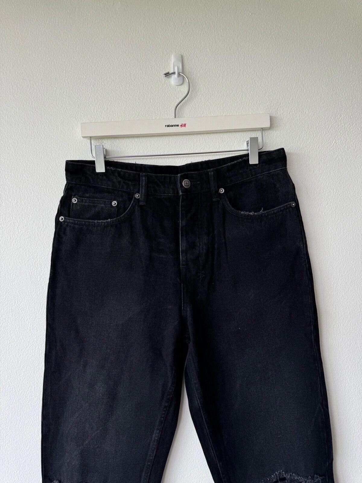 Ksubi new Ksubi mens 32 denim jean bullet wide leg black Size US 32 / EU 48 - 2 Thumbnail