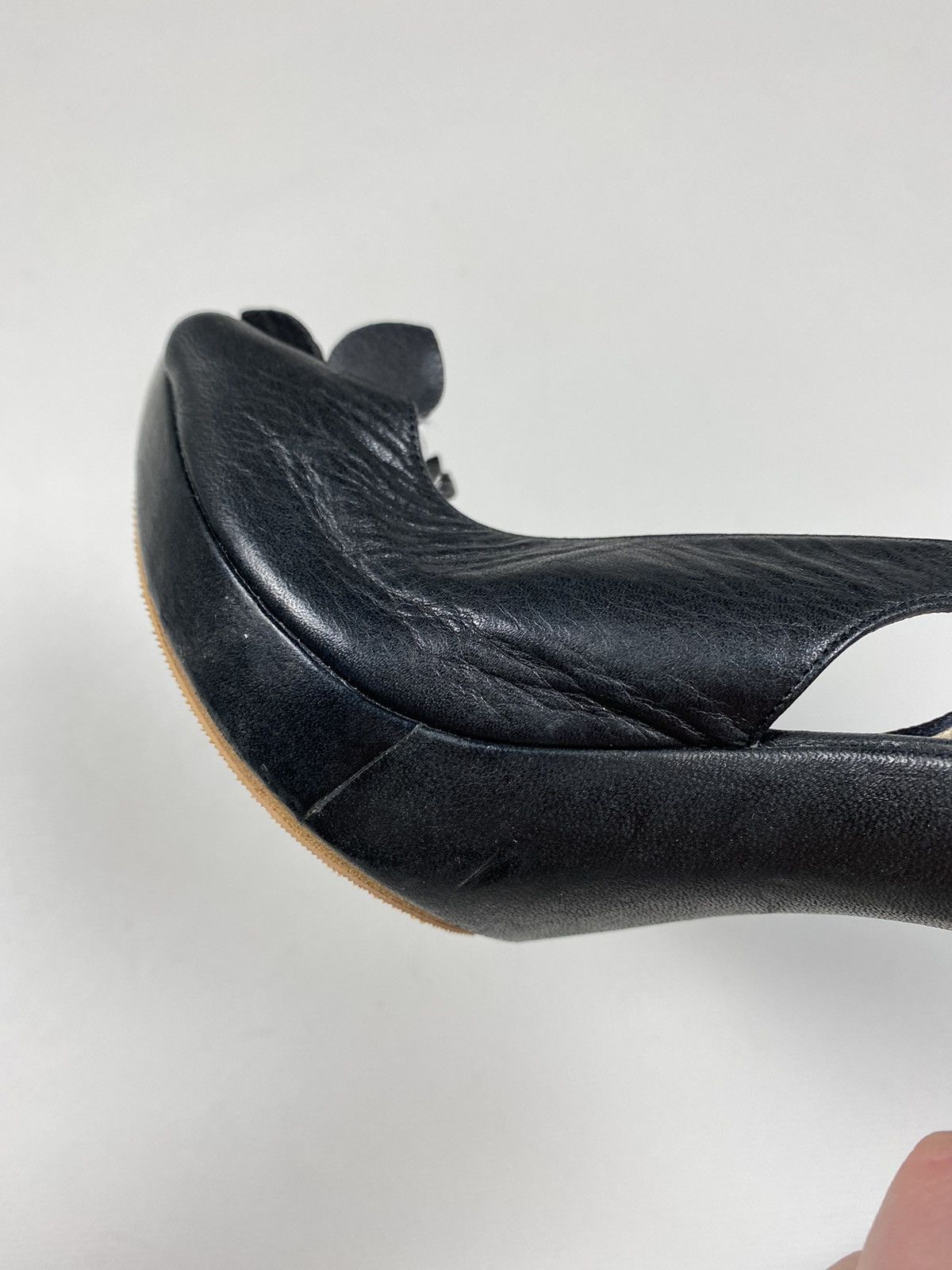 Kenzo × Vintage Kenzo vintage ladies leather heels size 39 Size US 8.5 / IT 38.5 - 23 Thumbnail