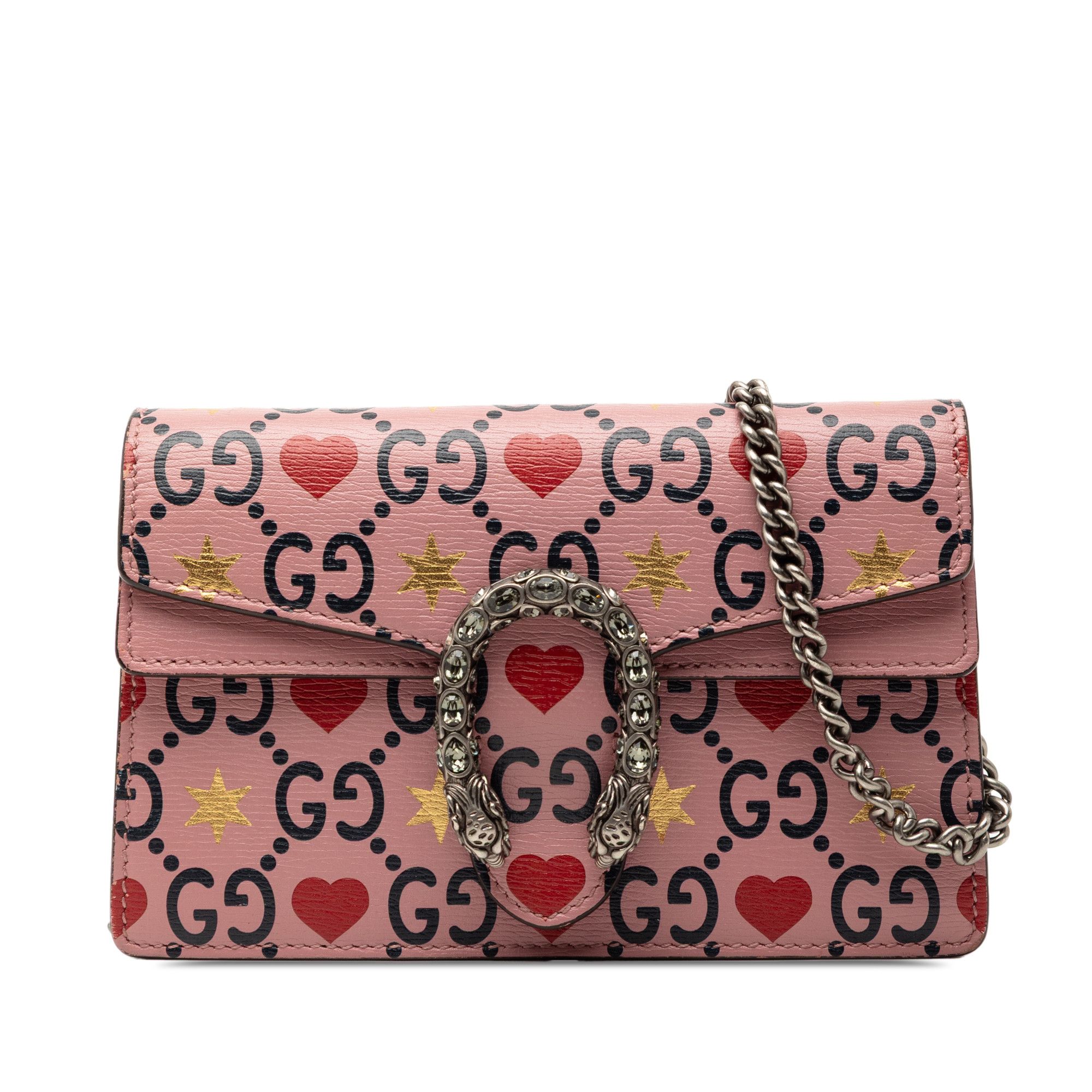 Gucci Gucci Mini Textured Leather Valentines Day Dionysus Crossbody Size ONE SIZE - 1 Thumbnail