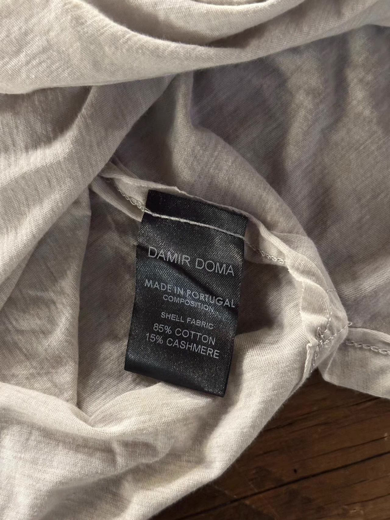 Damir Doma Damir Doma Grey Double‑Slit Long‑Sleeve Top Ｑ25 Size US S / EU 44-46 / 1 - 3 Thumbnail