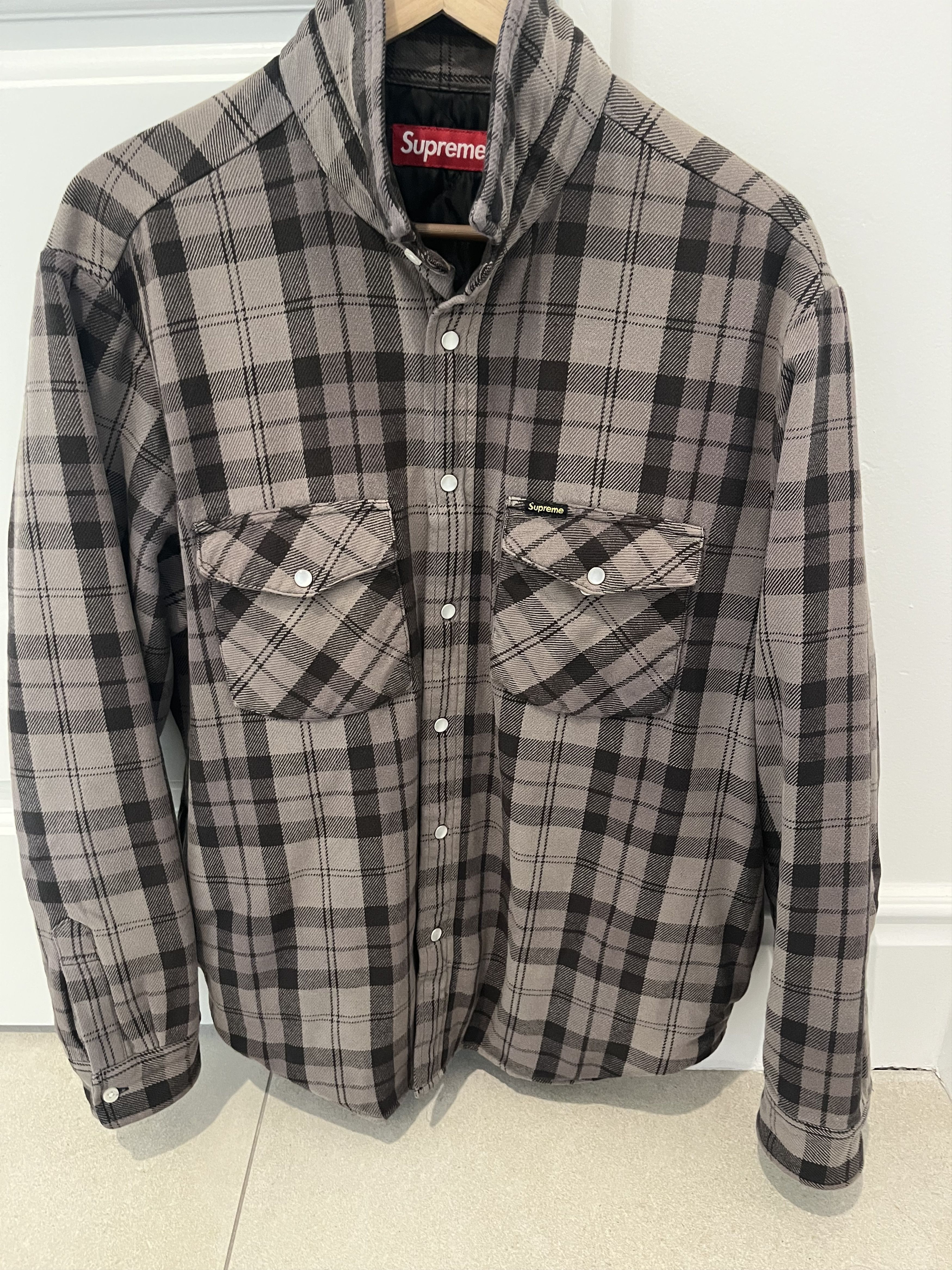 Supreme Supreme Raglan Court Flag Jacket With Built In Hood | Grailed