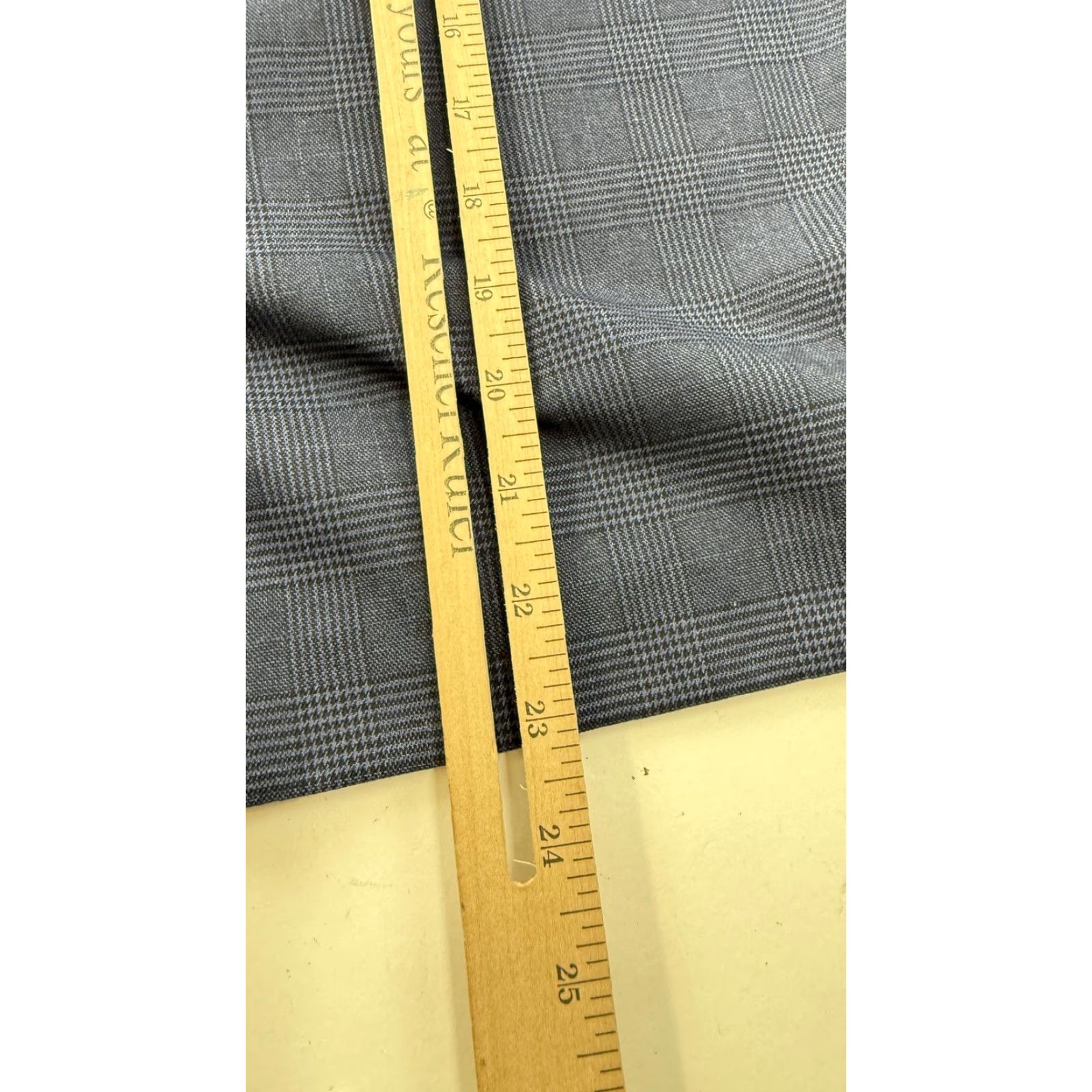 Banana Republic Banana Republic Skirt Womens 6P Blue Plaid Twill Pencil Lined Office Size 28" / US 6 / IT 42 - 6 Thumbnail