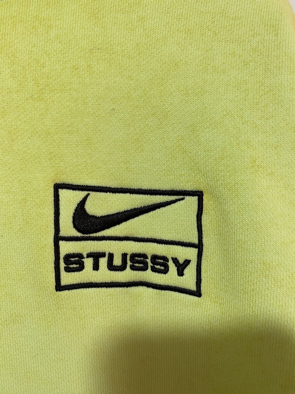Stussy Stüssy x Nike sweatshirt, size XL, neon yellow, new with tag Size US XL / EU 56 / 4 - 4 Thumbnail