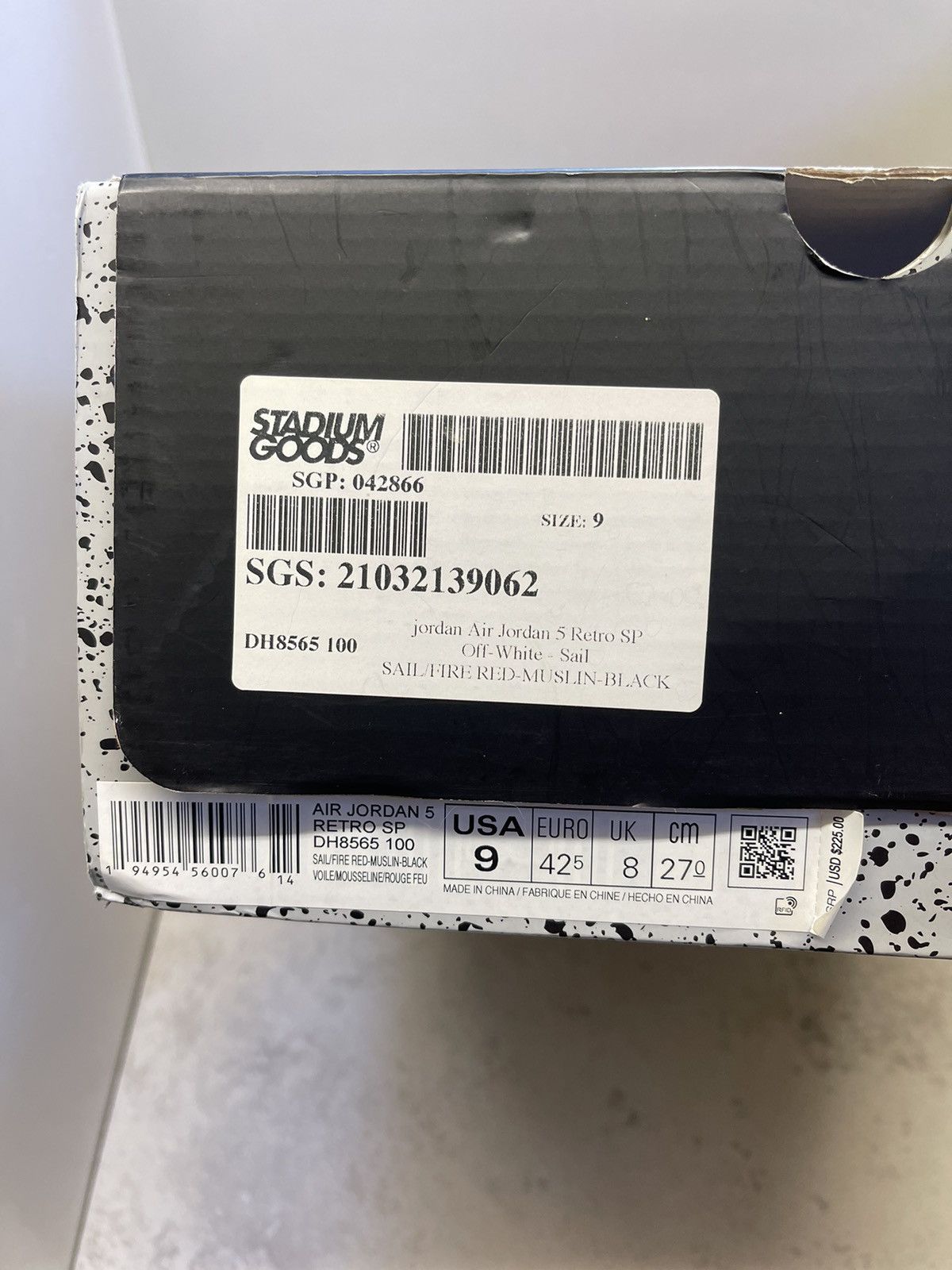 Jordan Brand × Off-White Size 9 - Air Jordan 5 SP x Off-White Mid Sail w/ Box Size US 9 / EU 42 - 10 Thumbnail